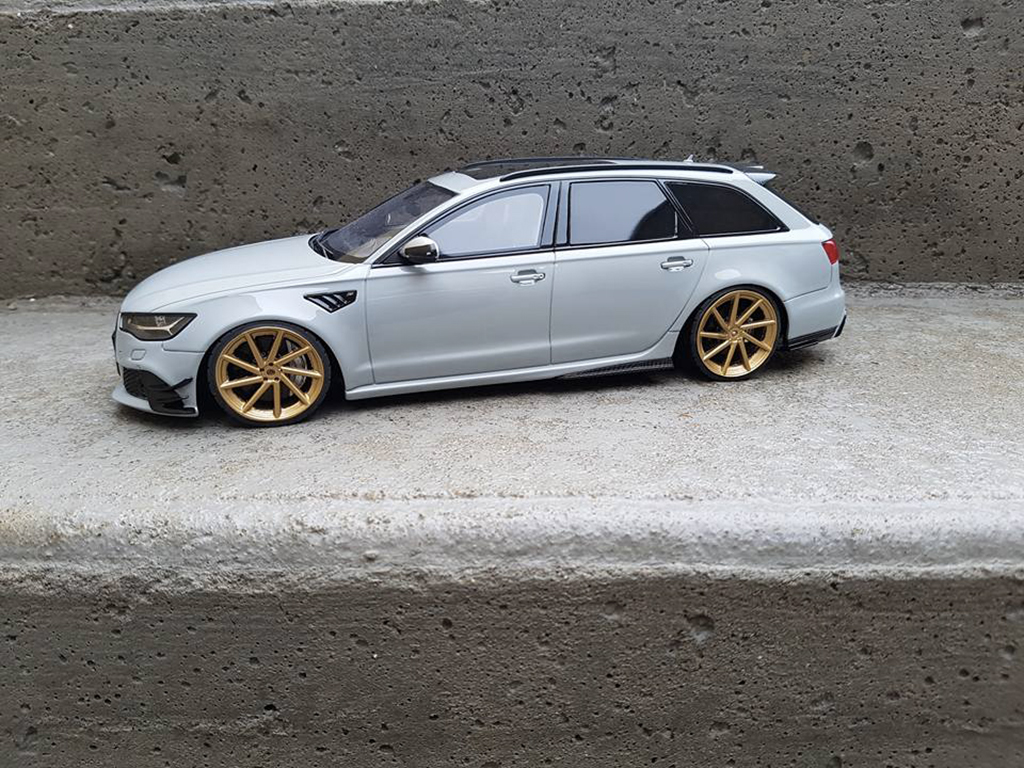 Audi RS6 r abt C6 Avant V10 TFSI grey 1/18 GT Spirit