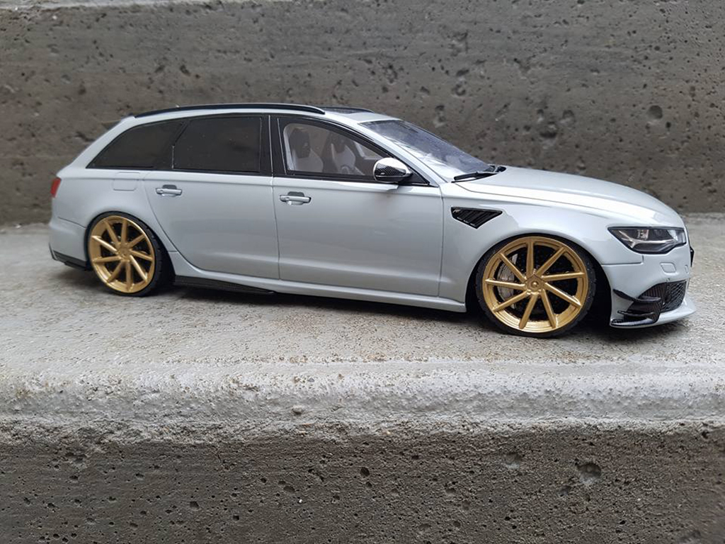 Audi RS6 r abt C6 Avant V10 TFSI grey 1/18 GT Spirit