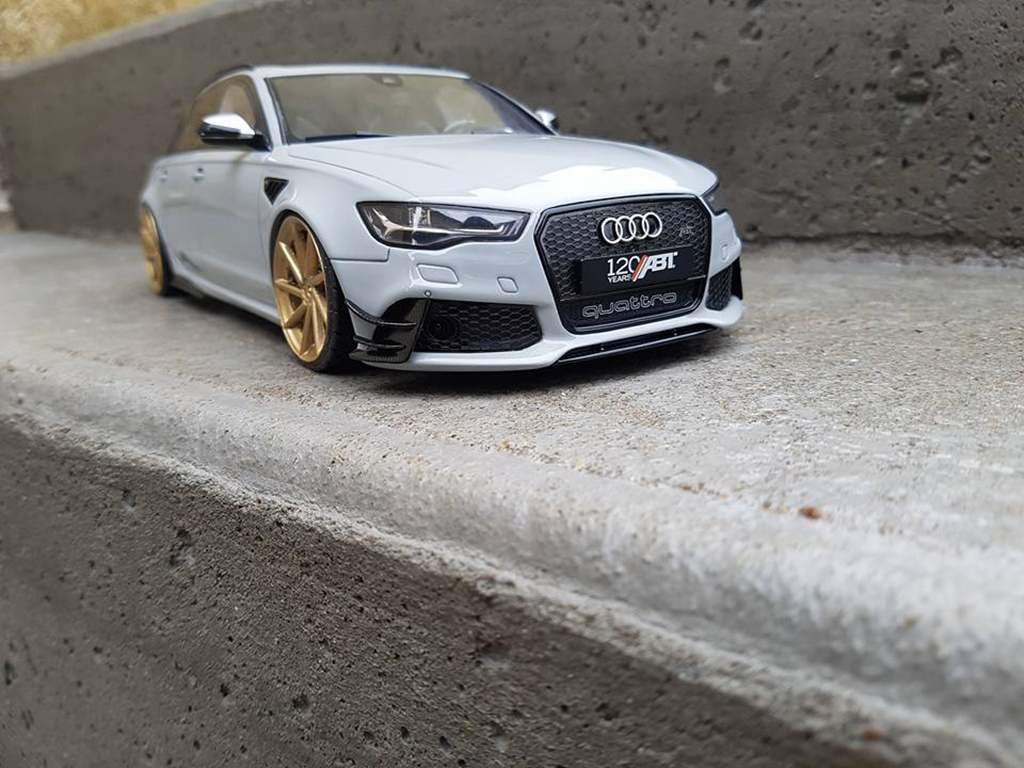 Audi RS6 r abt C6 Avant V10 TFSI grey 1/18 GT Spirit