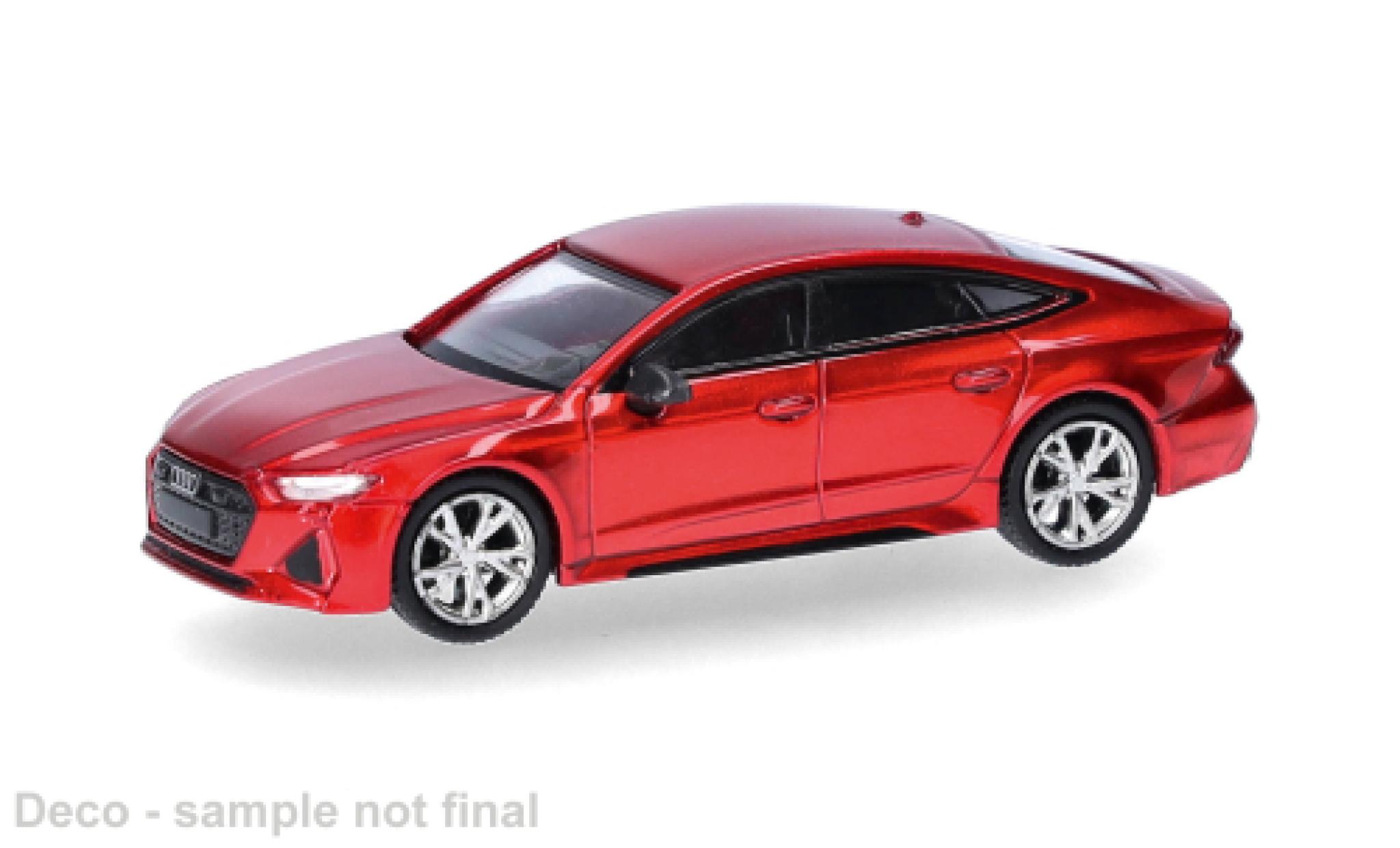Audi RS7 1/87 Micro City 87 red 1:87 diecast model cars