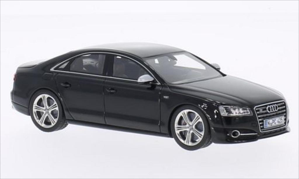 Audi S8 1/43 Neo (PA) metallic black 2014 diecast model cars