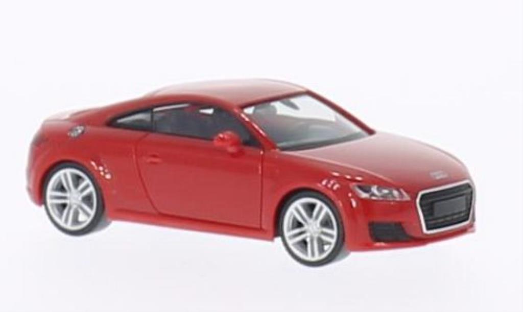 Audi TT 1/87 Herpa (8S) red 2014 diecast model cars