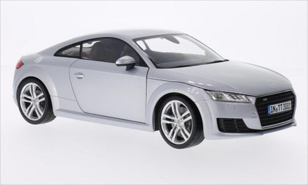 Audi TT 1/18 Minichamps Coupe grey 2014 diecast model cars