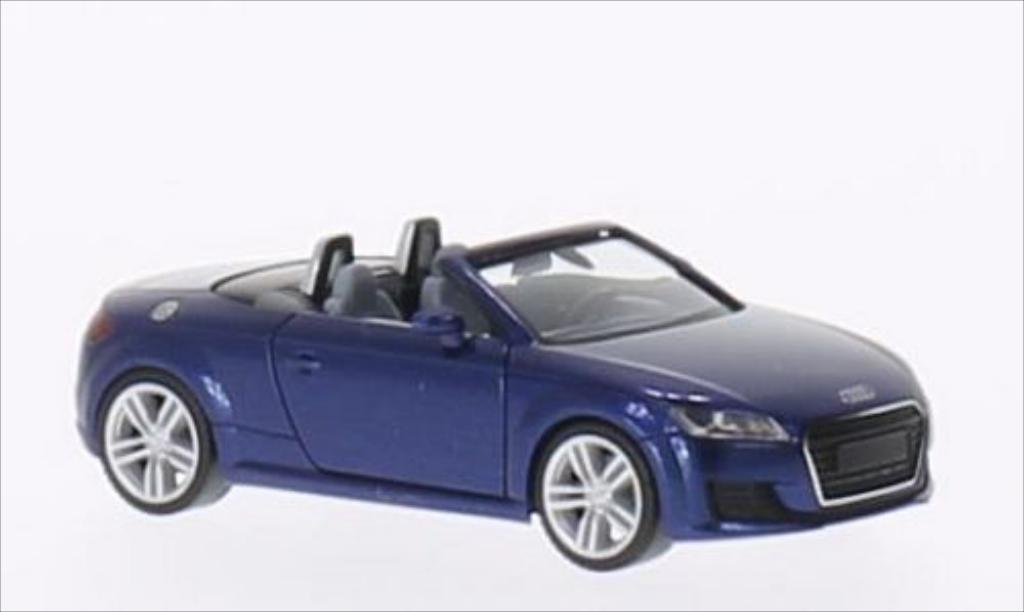 Audi TT Roadster 1/87 Herpa Roadster metallic blue diecast model cars