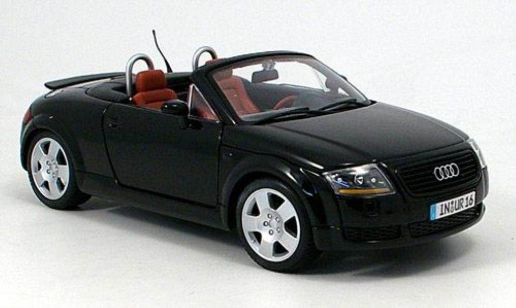 Audi TT Roadster 1/18 Maisto Roadster black 1999 diecast model cars