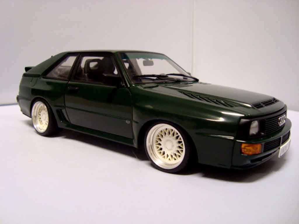 Audi Sport Quattro 1/18 Autoart swb 1984 grun diecast model cars