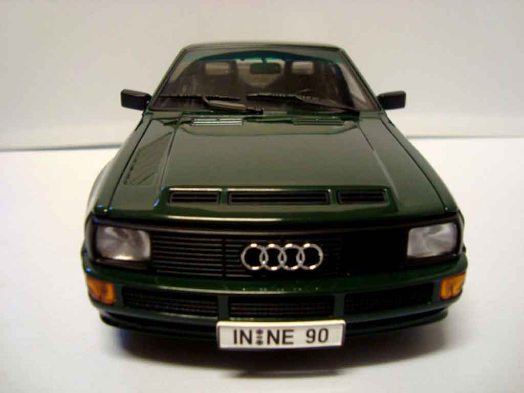 Audi Sport Quattro coupe swb 1984 green 1/18 Autoart
