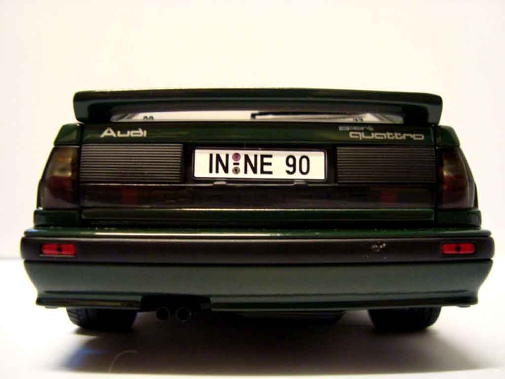 Audi Sport Quattro coupe swb 1984 green 1/18 Autoart