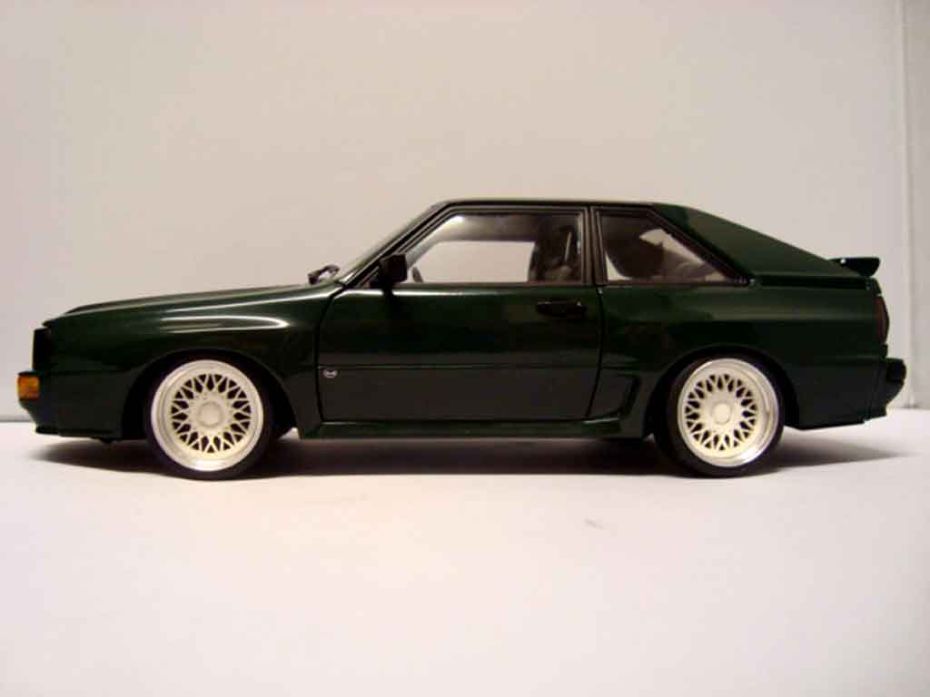 Audi Sport Quattro coupe swb 1984 green 1/18 Autoart