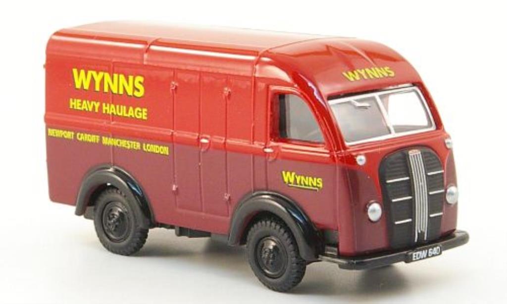 Austin K8 1/76 Oxford Threeway Van Wynns Heavy Haulage diecast model cars