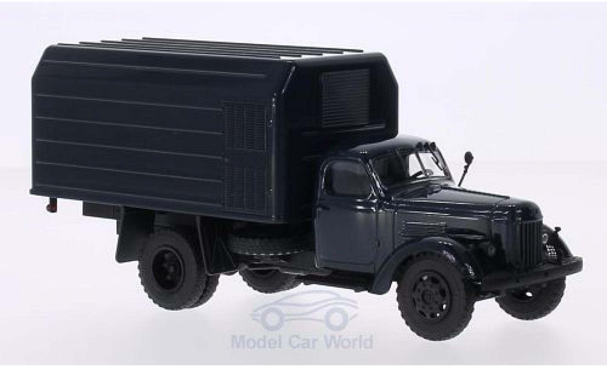 Zil 164 1/43 Auto Historia ZIL green LuMZ-890B K&uuml;hlkoffer ohne Vitrine diecast model cars