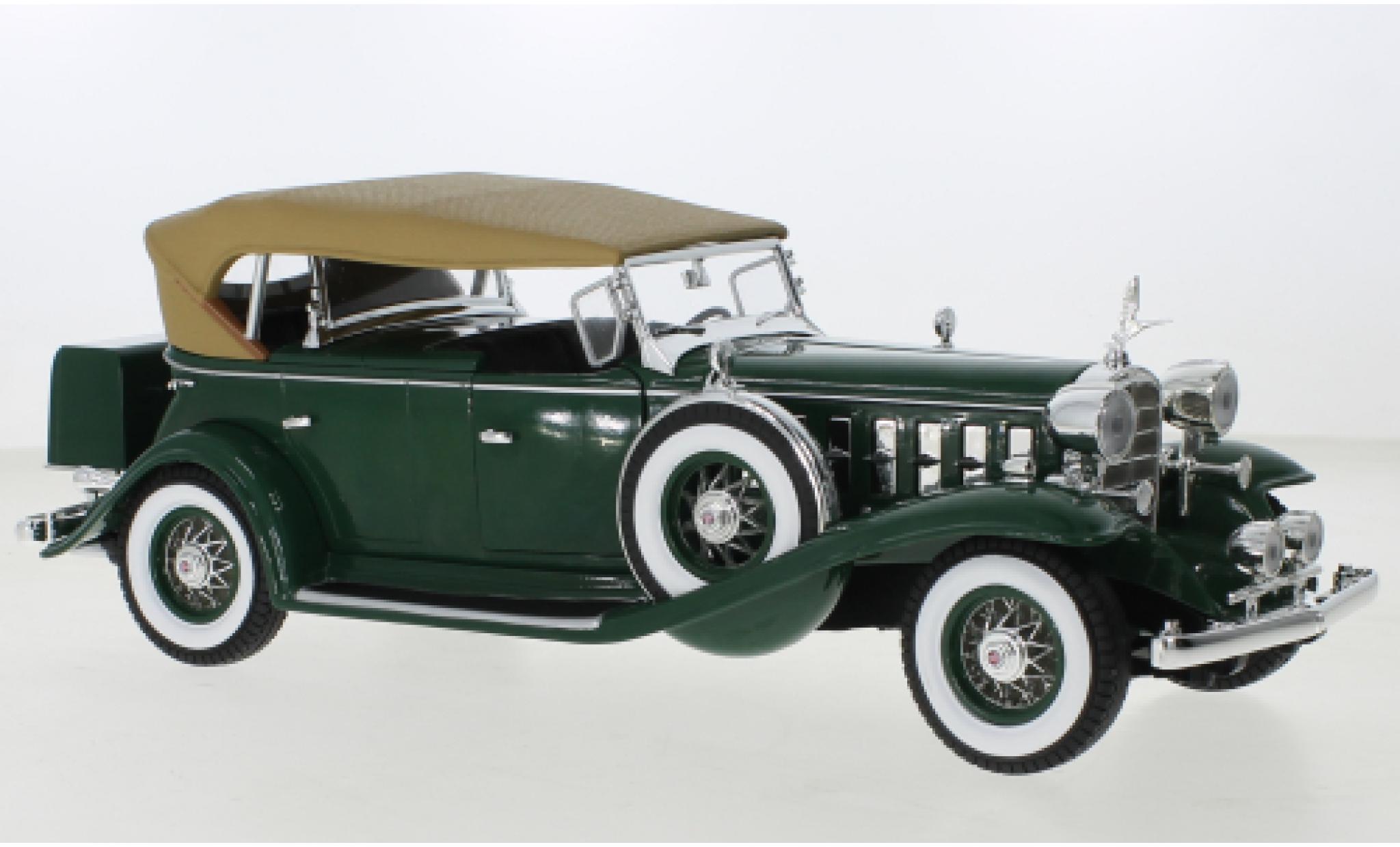 Cadillac V16 1/18 Auto World Phaeton green 1932 diecast model cars