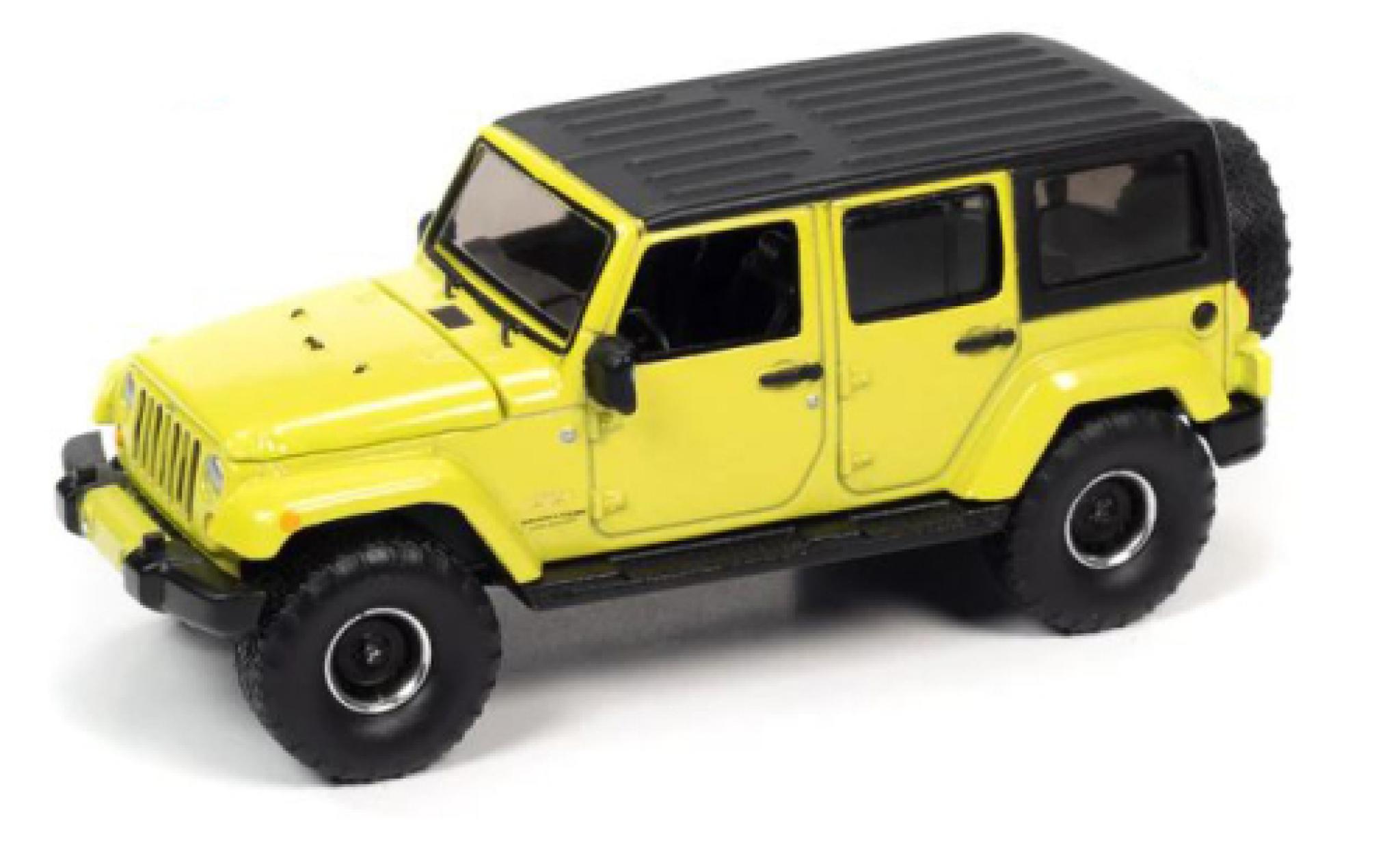 Jeep Wrangler 1/64 Auto World Sahara Unlimited la chaux 2017 diecast model cars