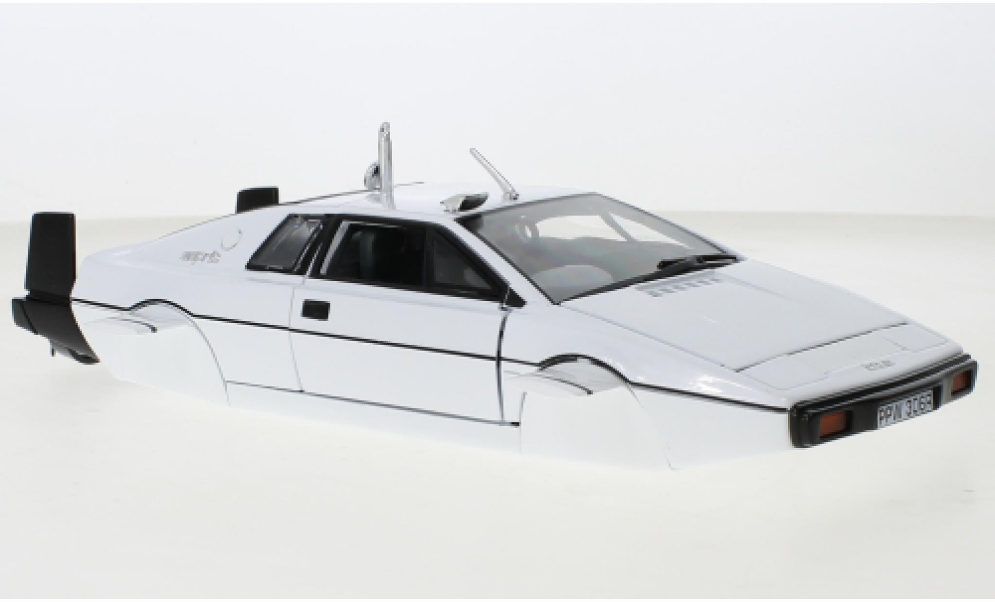 Lotus Esprit 1/18 Auto World Series 1 white 1971 diecast model cars