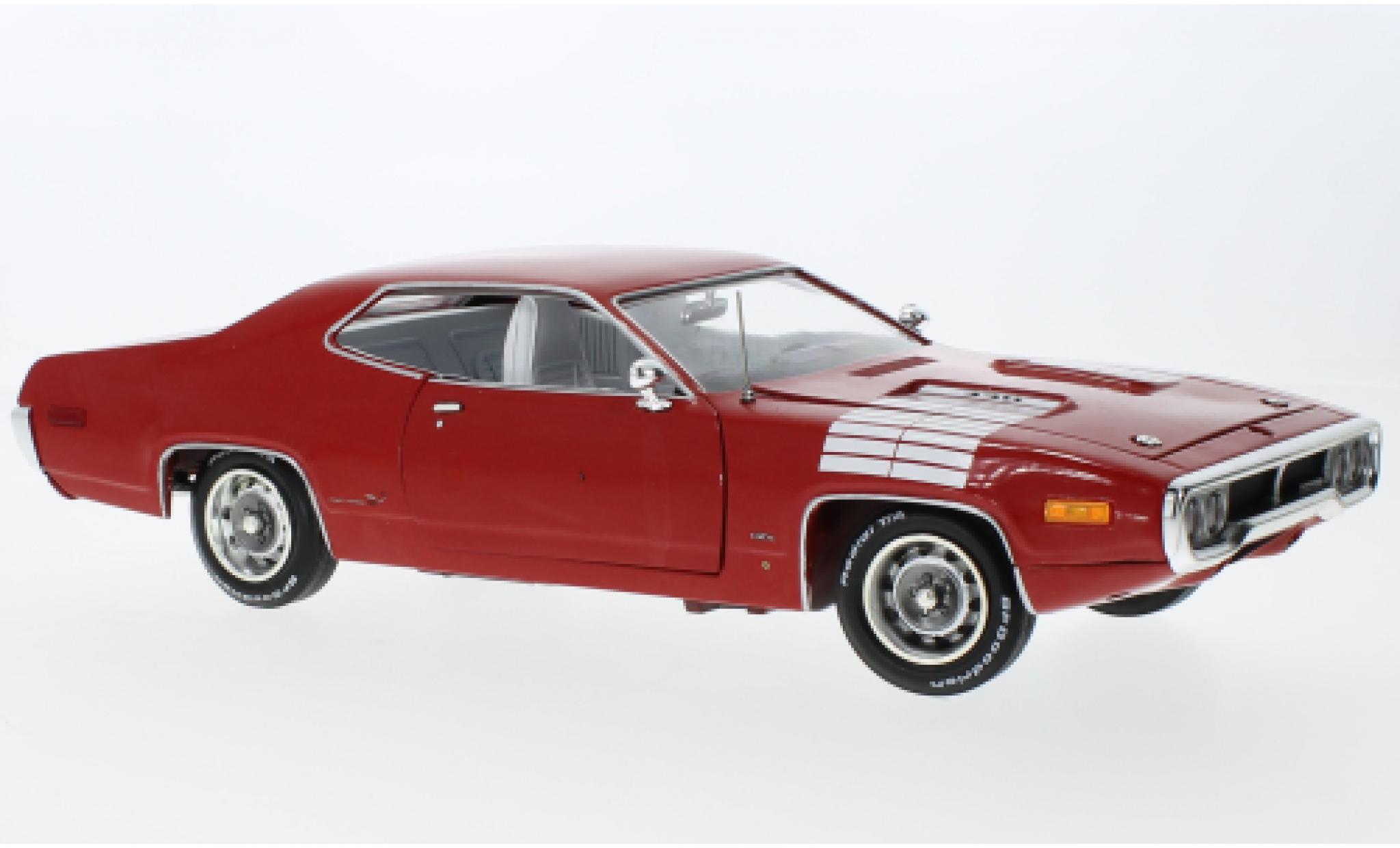 Plymouth Road Runner 1/18 Auto World GTX red/white 1972 diecast model cars