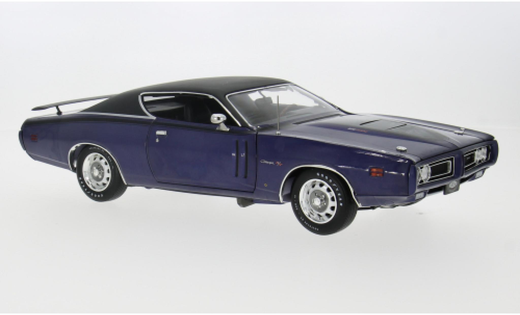 Dodge Charger 1/18 Auto World R/T metallise purple 1971 1:18 diecast model cars