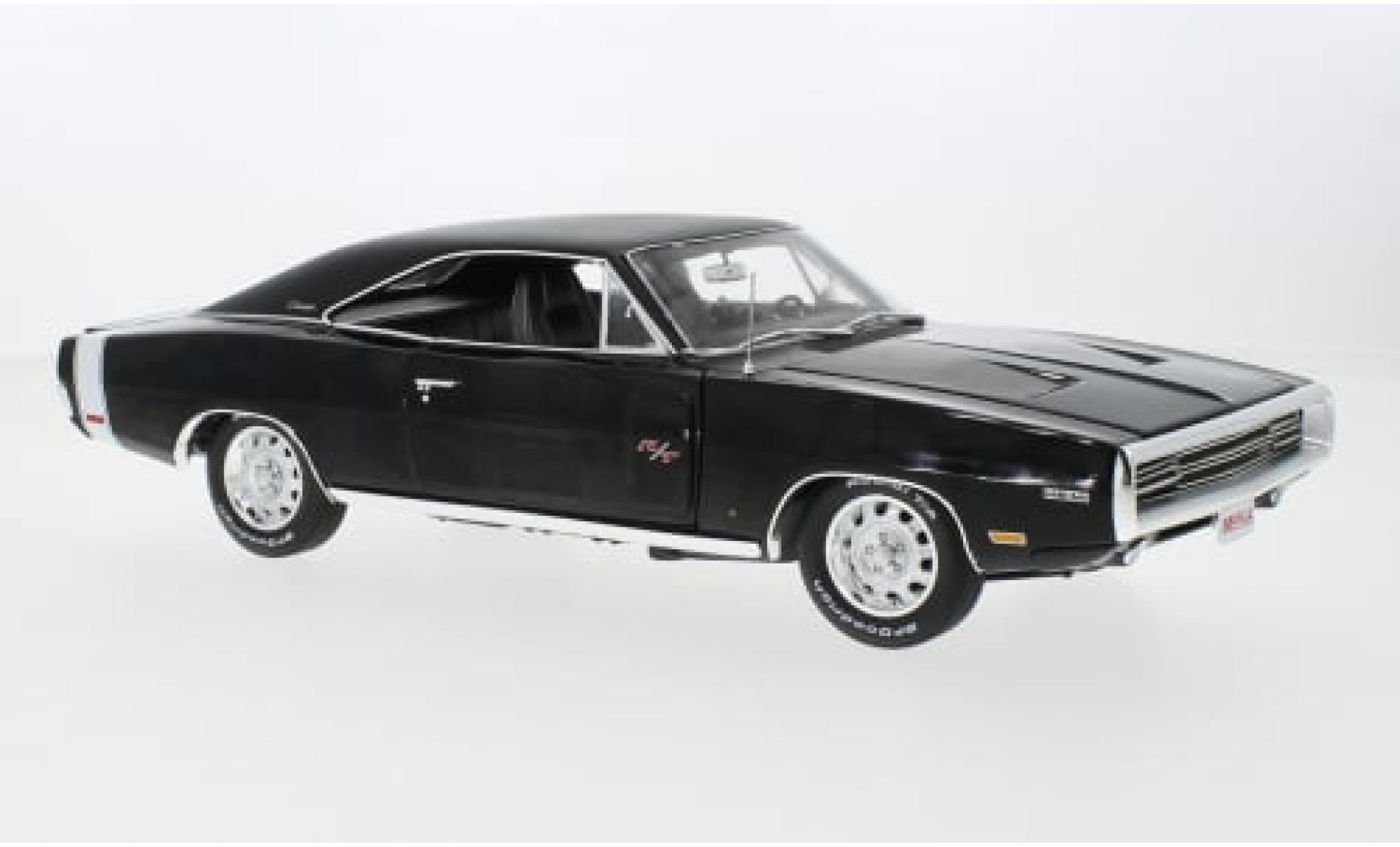 Dodge Charger 1/18 Auto World R/T black 1970 1:18 diecast model cars