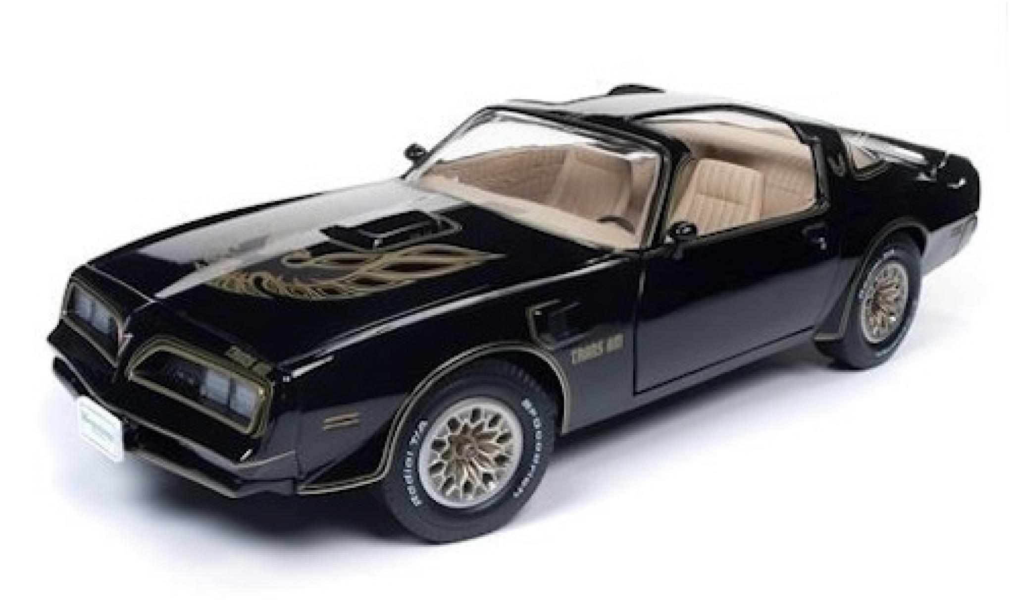 Pontiac Trans Am 1/18 Auto World Firebird black/Dekor 1967 diecast model cars