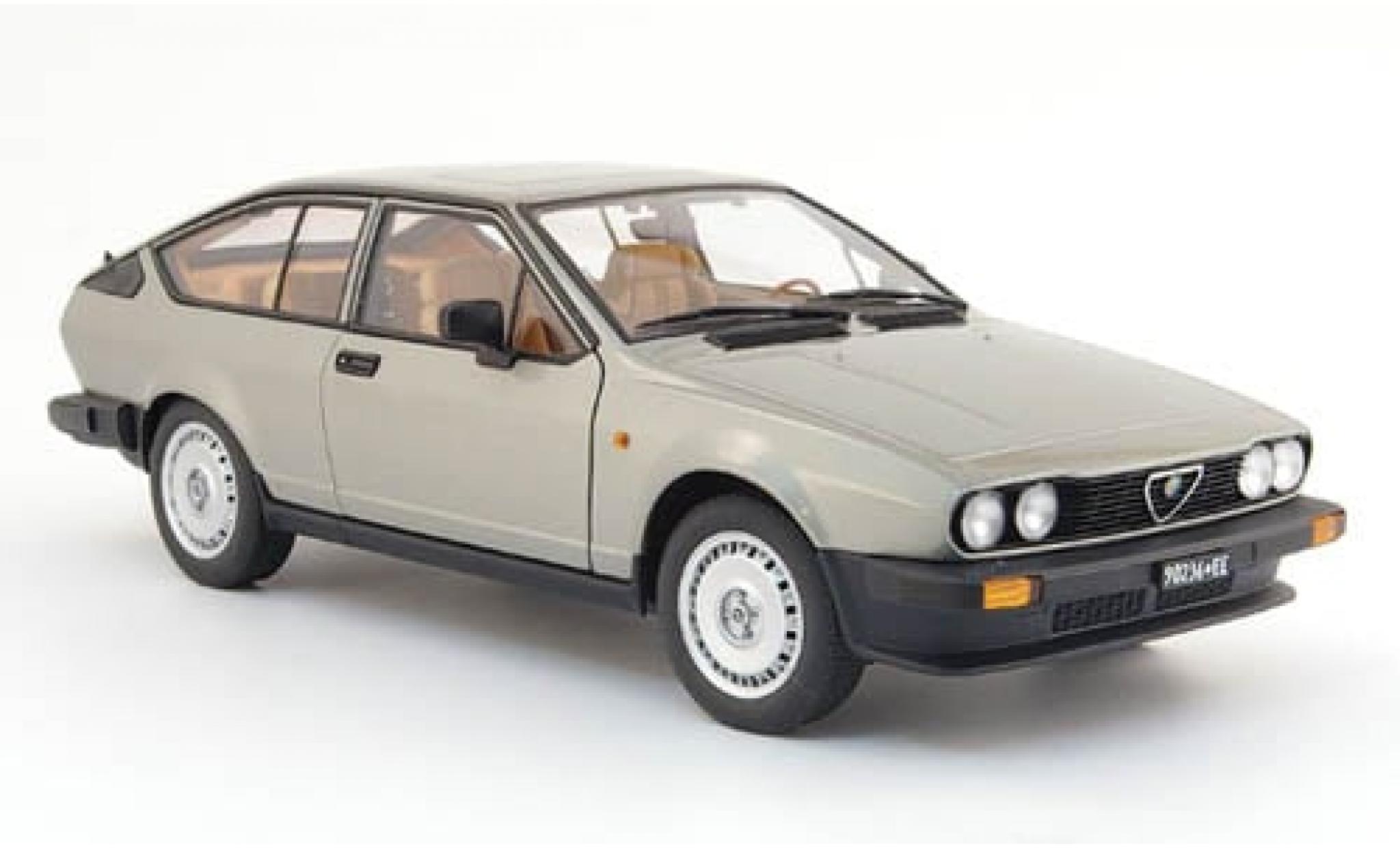 Alfa Romeo Alfetta 1/18 AUTOart GTV 2.0 metallise grey 1980 1:18 diecast model cars