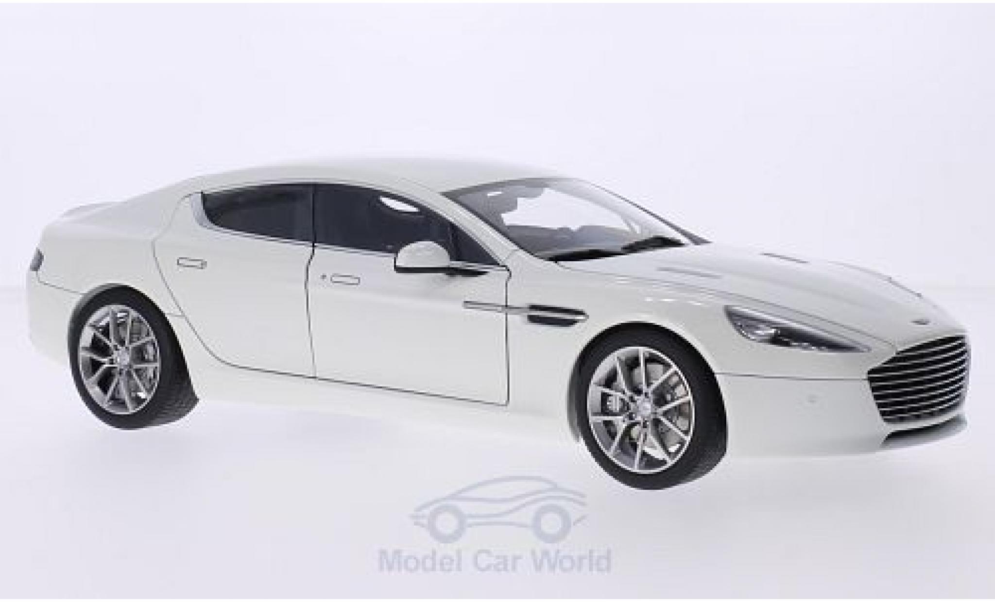 Aston Martin Rapide 1/18 AUTOart S metallic white 2015 diecast model cars