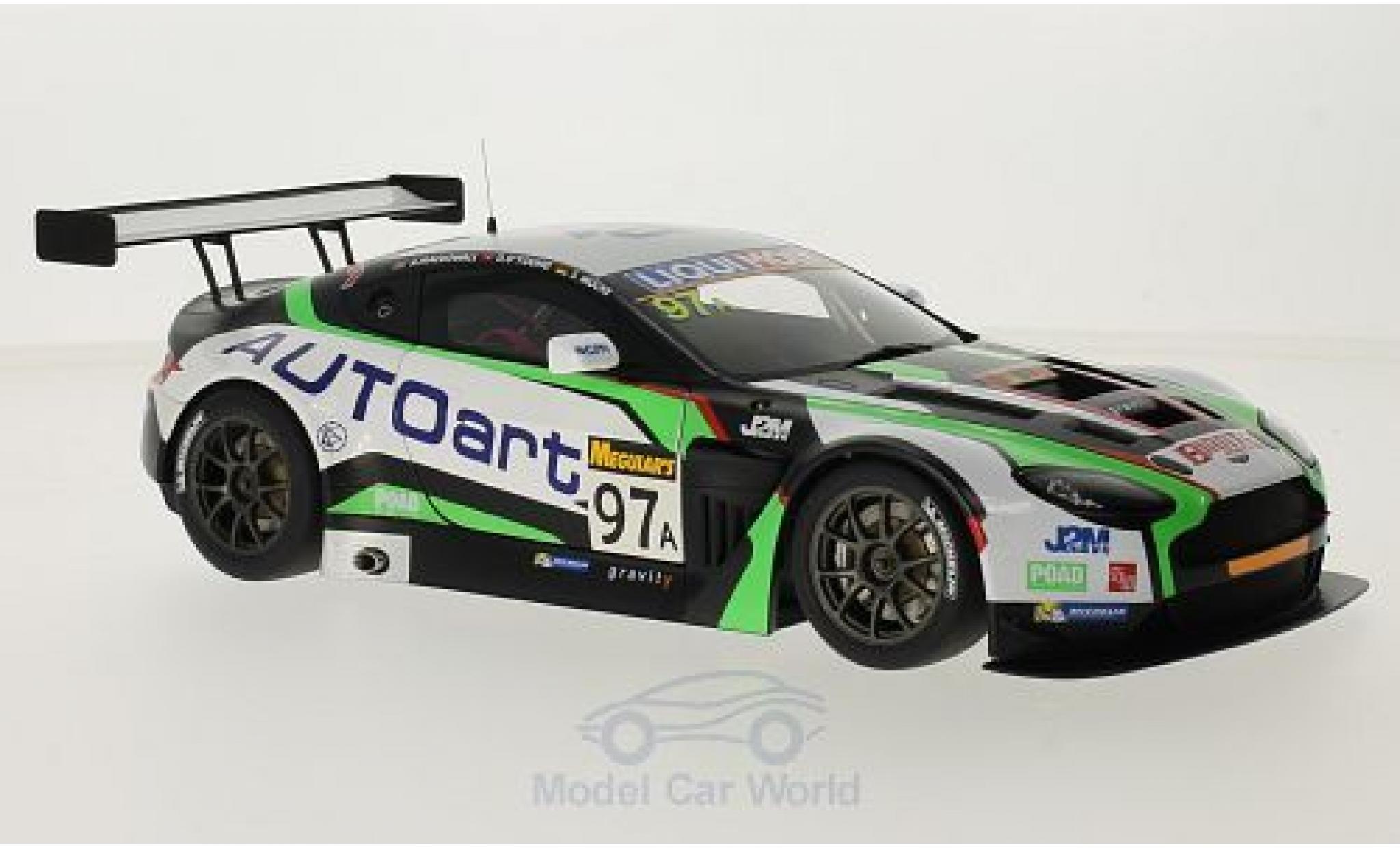 Aston Martin V12 Vantage 1/18 AUTOart Vantage No.97 12h Bathurst 2015 A.Macdowall/D.O Young/S.Mucke diecast model cars