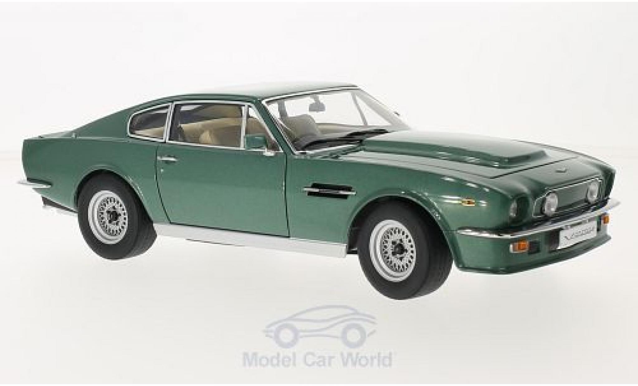 Aston Martin V8 Vantage 1/18 AUTOart Vantage metallic green RHD 1985 diecast model cars