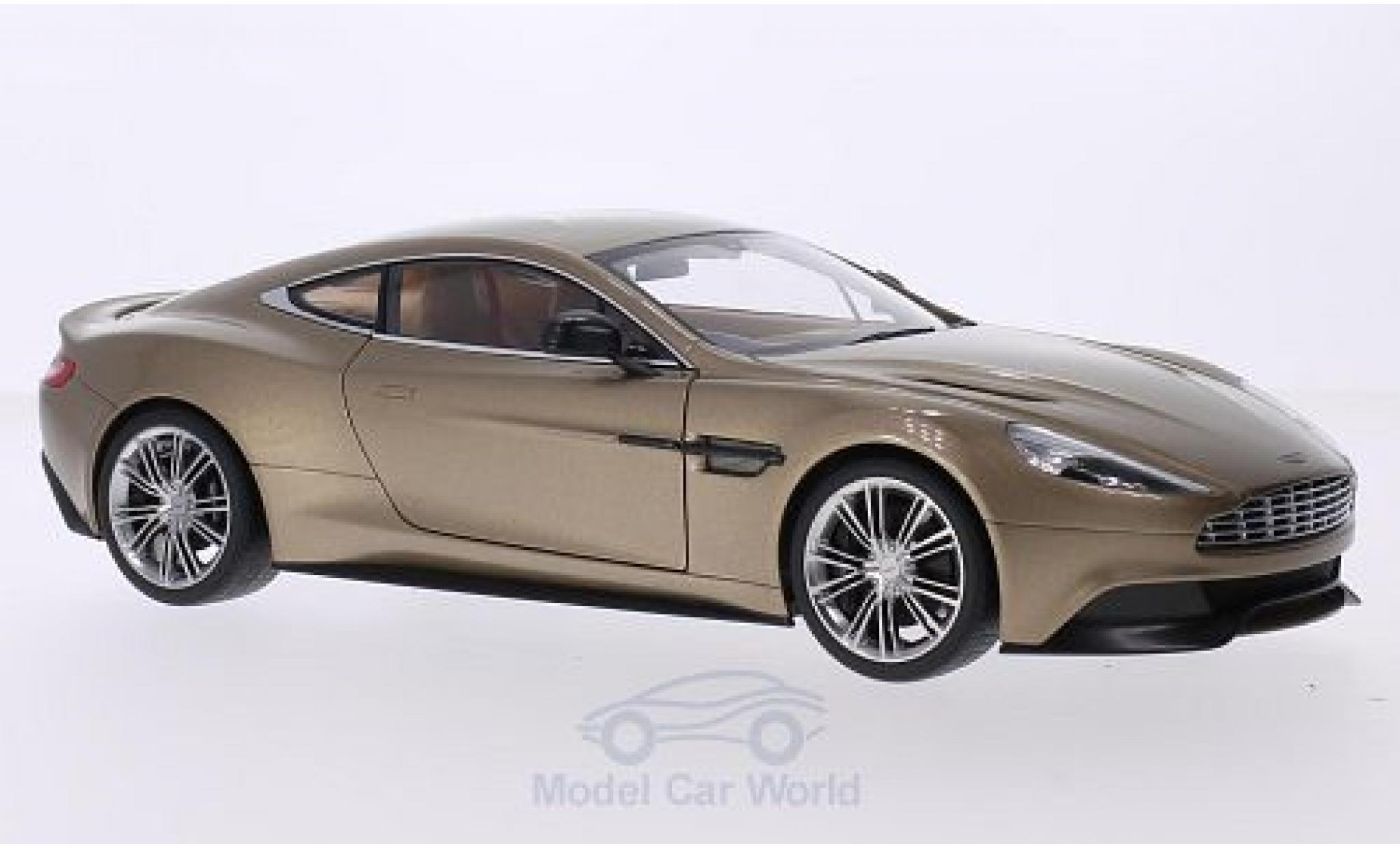 Aston Martin Vanquish 1/18 AUTOart metallic bronze RHD 2015 diecast model cars