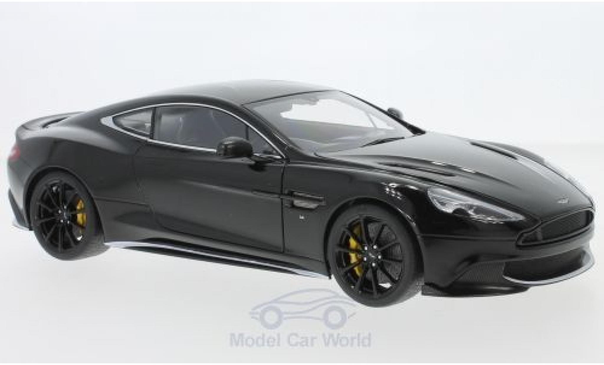 Aston Martin Vanquish 1/18 AUTOart S black RHD 2017 diecast model cars