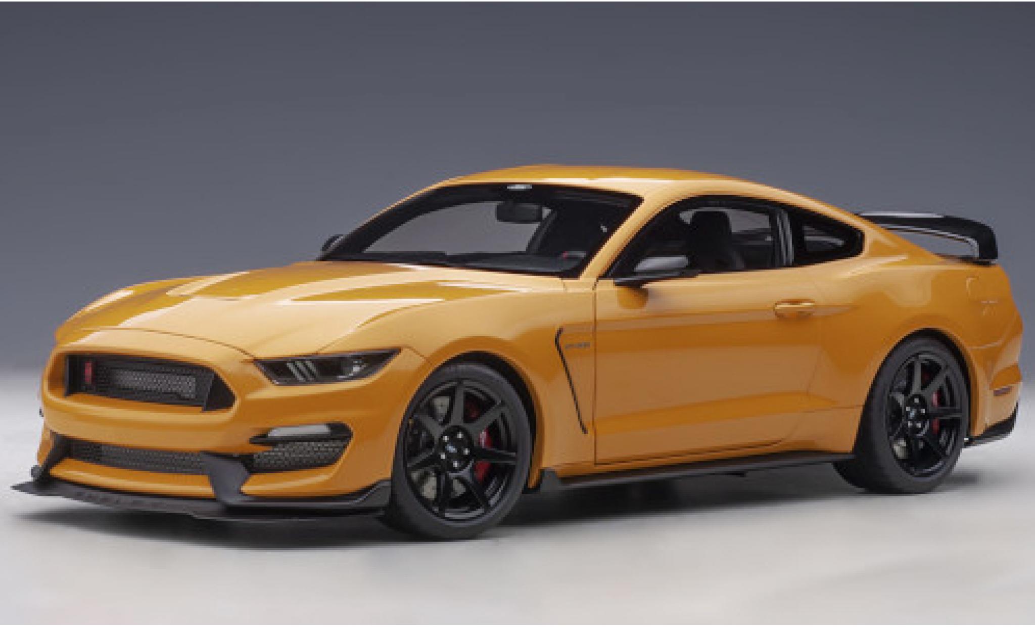 Shelby Mustang 1/18 AUTOart Ford GT-350R metallic orange 2017 diecast model cars