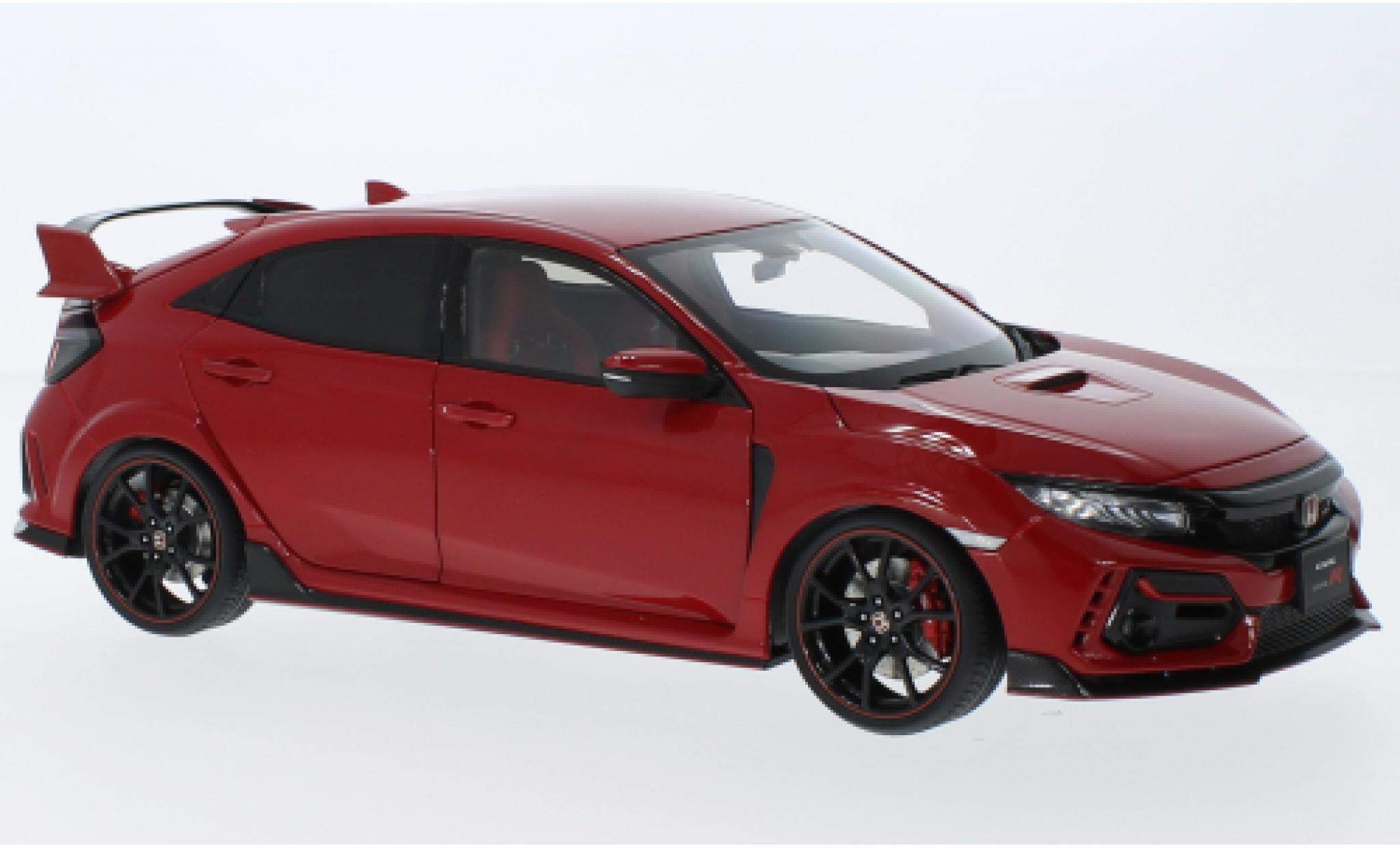 Honda Civic 1/18 AUTOart Type R (FK8) red RHD 2021 diecast model cars