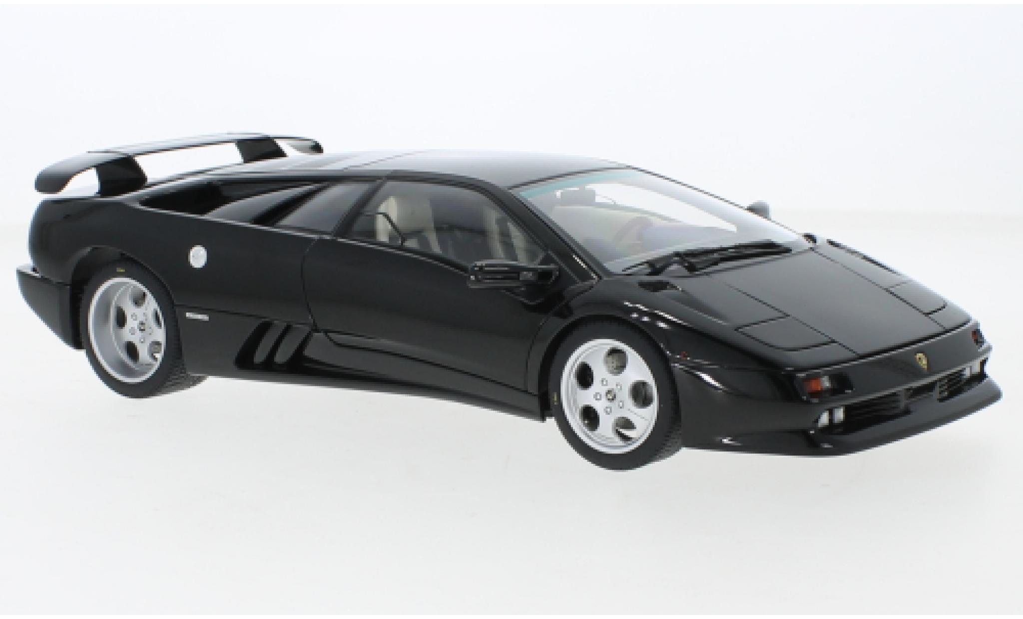 Lamborghini Diablo 1/18 AUTOart SE30 metallise black 1993 diecast model cars