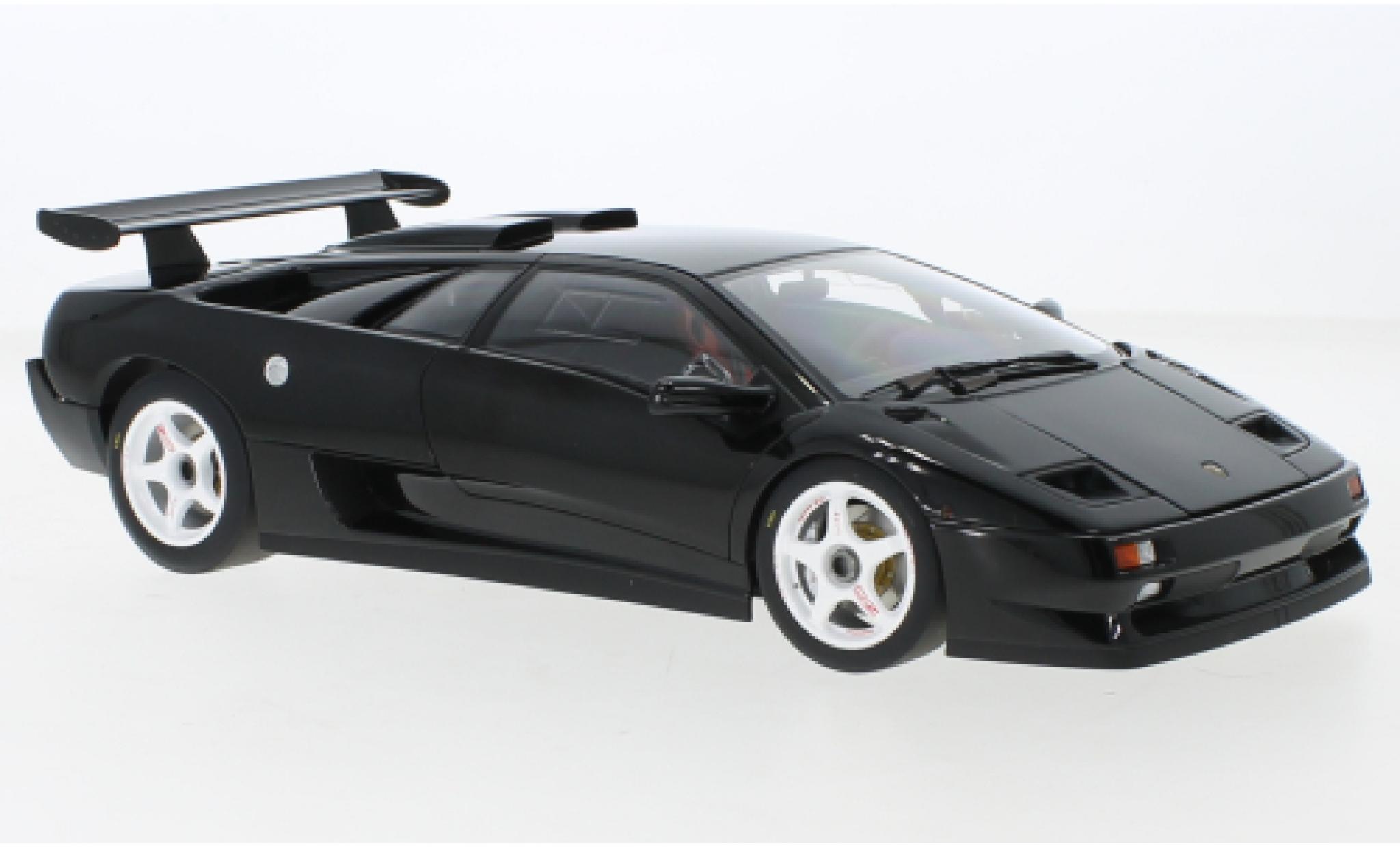Lamborghini Diablo 1/18 AUTOart SV-R black 1996 diecast model cars
