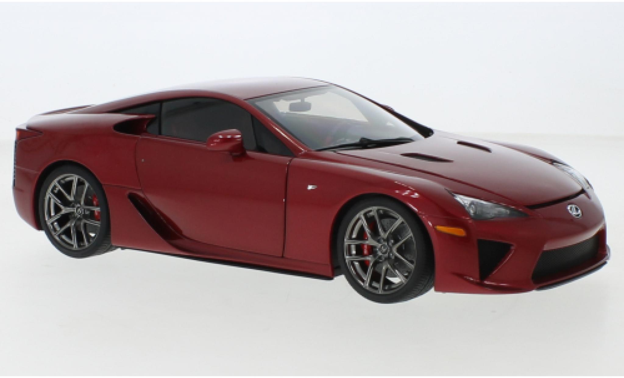 Lexus LFA 1/18 AUTOart metallise red 2010 diecast model cars