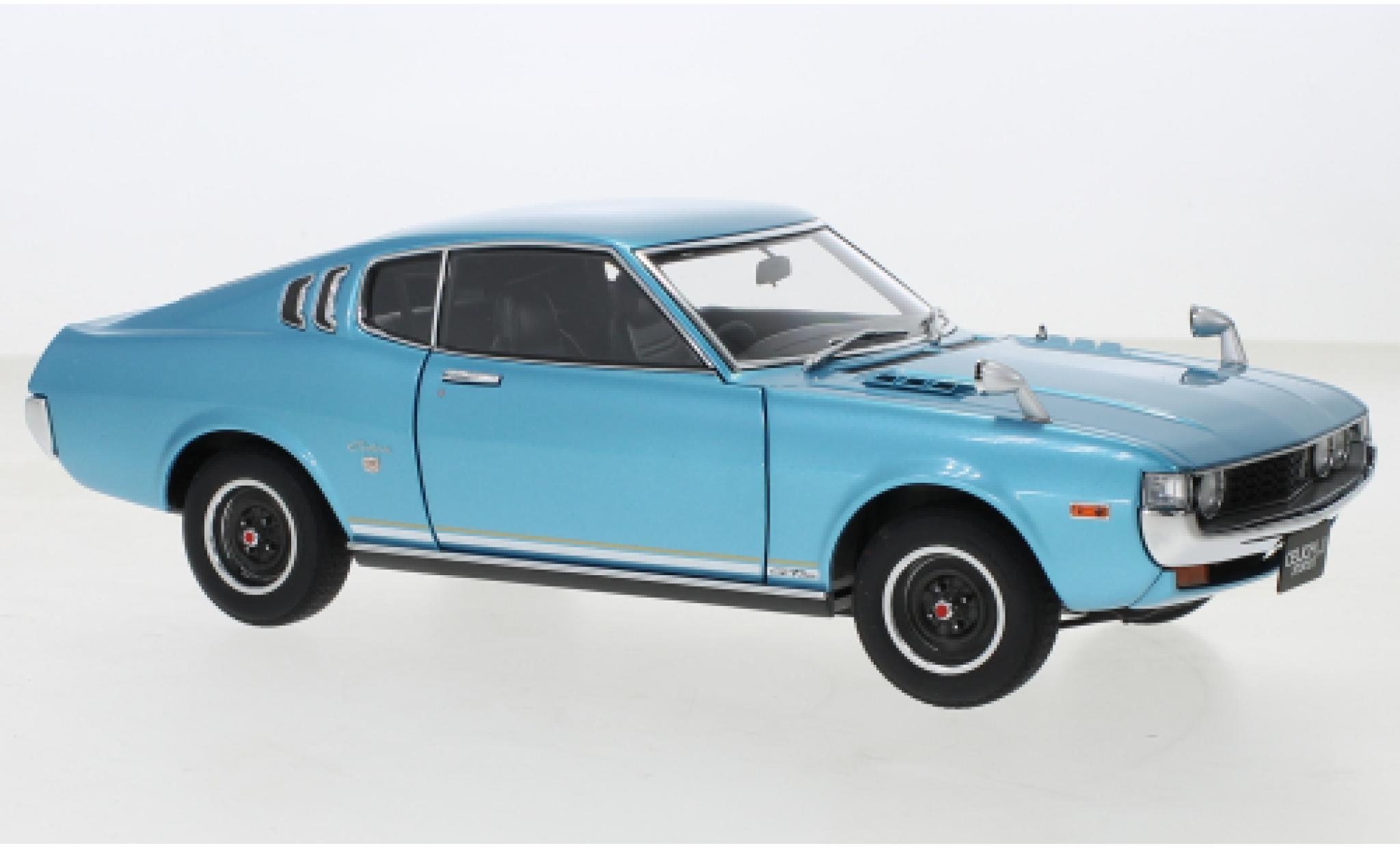 Toyota Celica 1/18 AUTOart Liftback 2000GT (RA25) metallise blue RHD 1973 diecast model cars