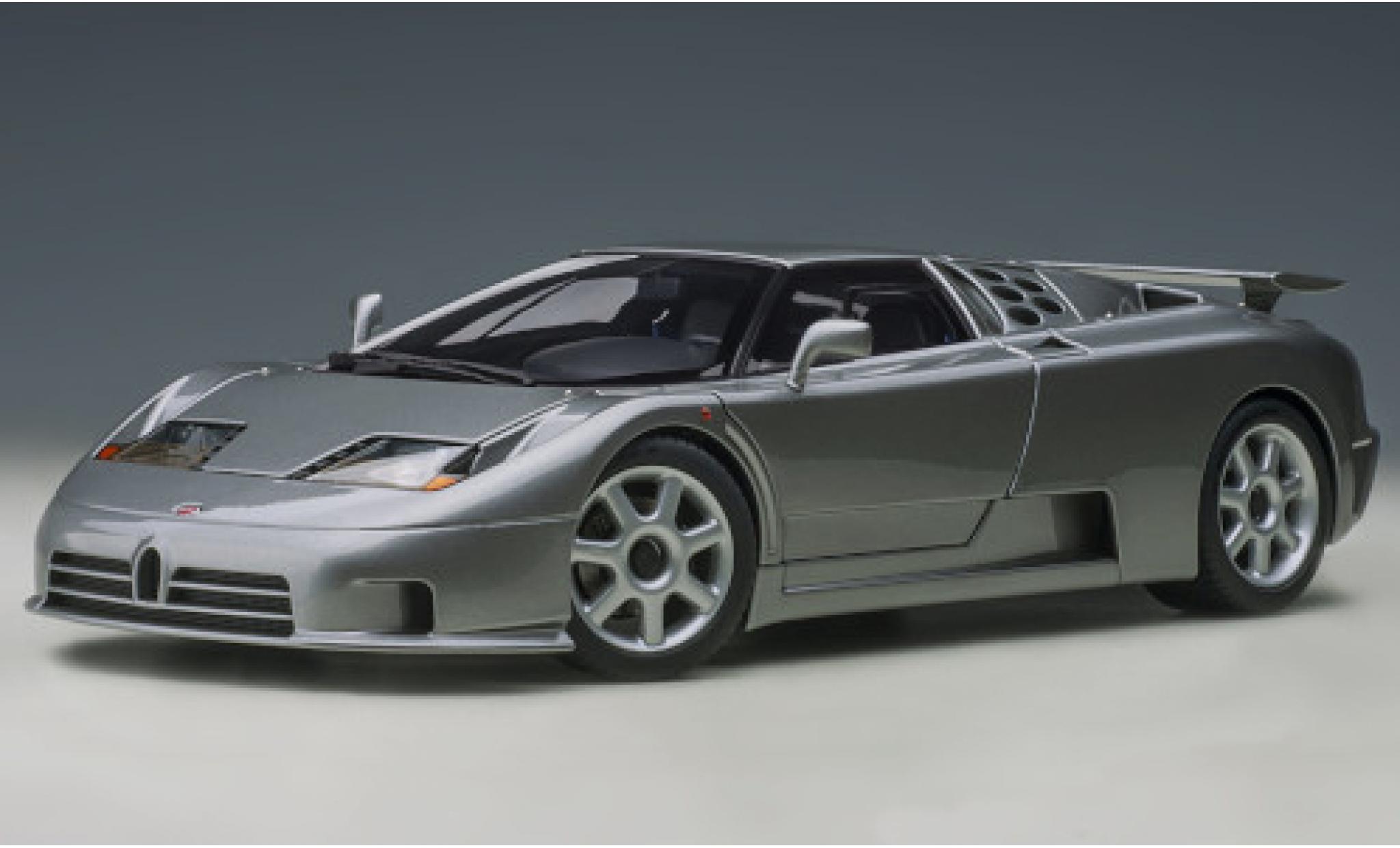Bugatti EB110 1/18 AUTOart EB 110 SS metallic grey 1992 diecast model cars