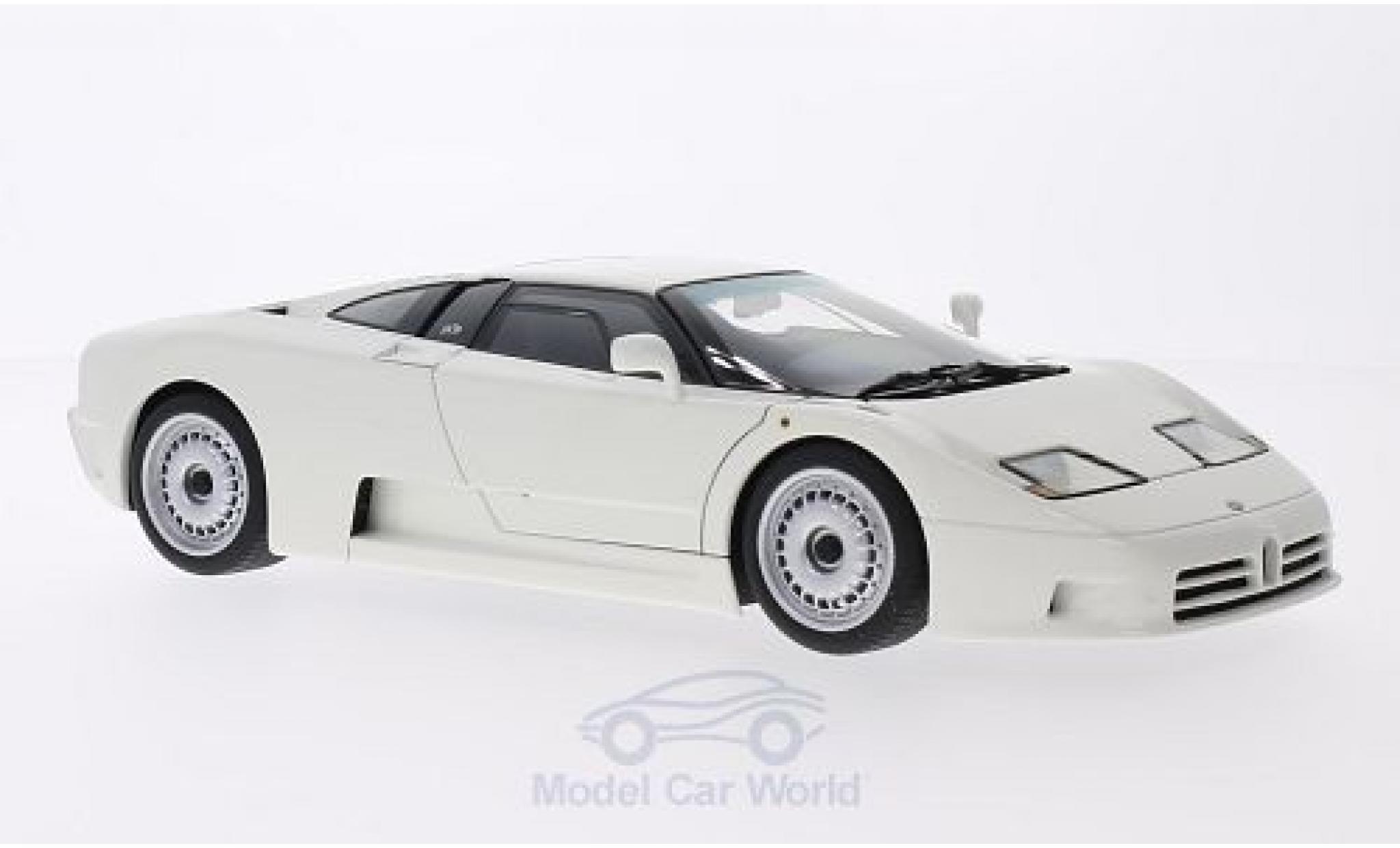 Bugatti EB110 1/18 AUTOart GT white 1991 diecast model cars