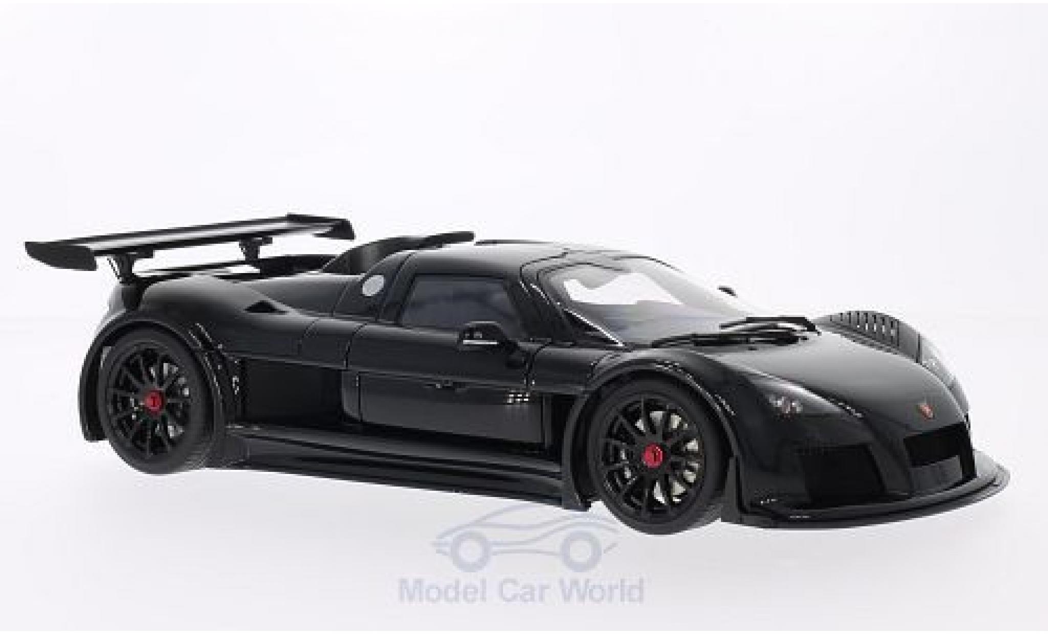 Gumpert Apollo 1/18 AUTOart S black 2005 diecast model cars