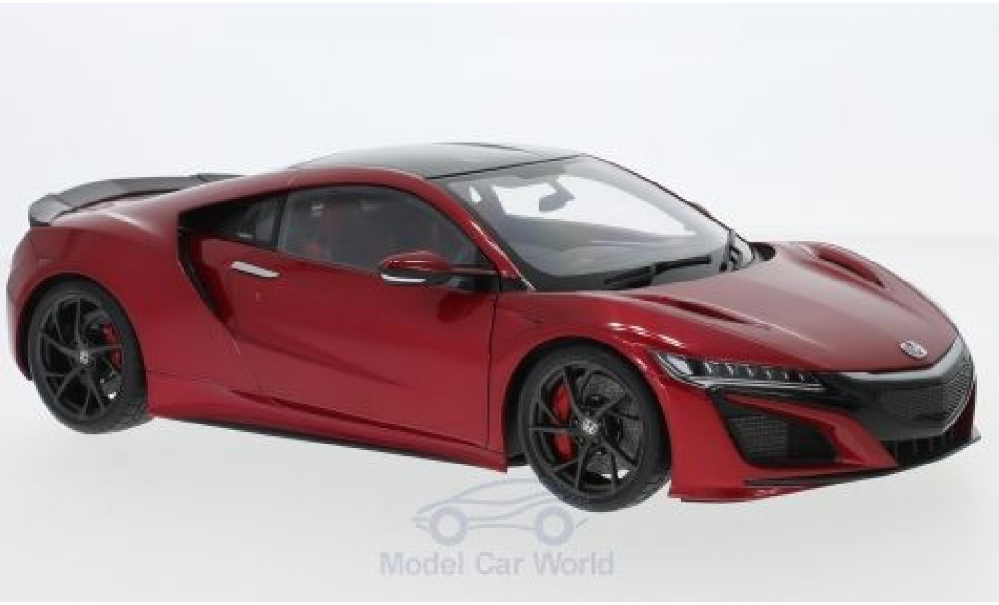 Honda NSX 1/18 AUTOart (NC1) metallic red RHD 2016 diecast model cars