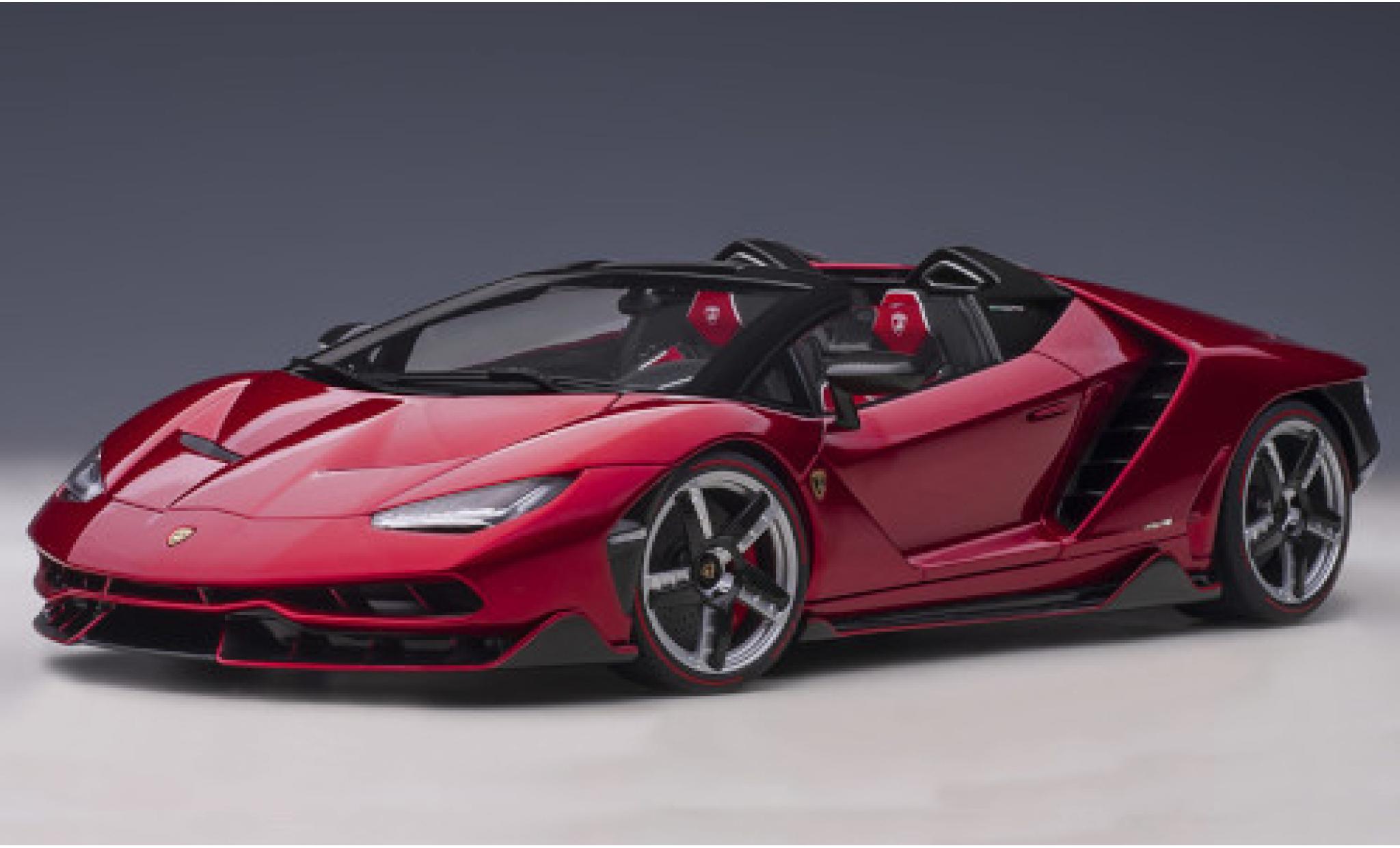 Lamborghini Centenario 1/18 AUTOart Roadster metallic red 2016 diecast model cars