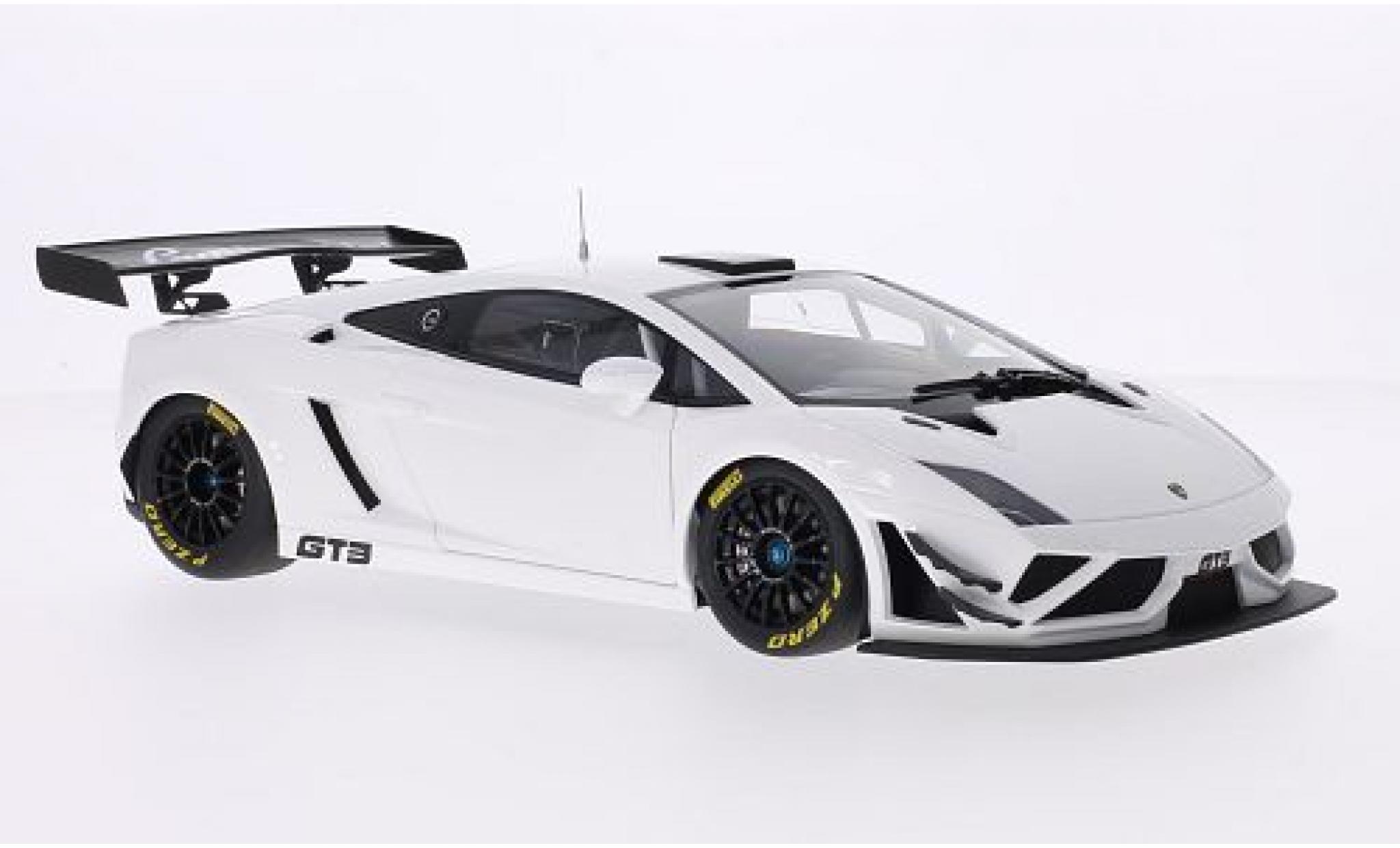 Lamborghini Gallardo 1/18 AUTOart GT3 FL2 white 2013 sans Vitrine diecast model cars