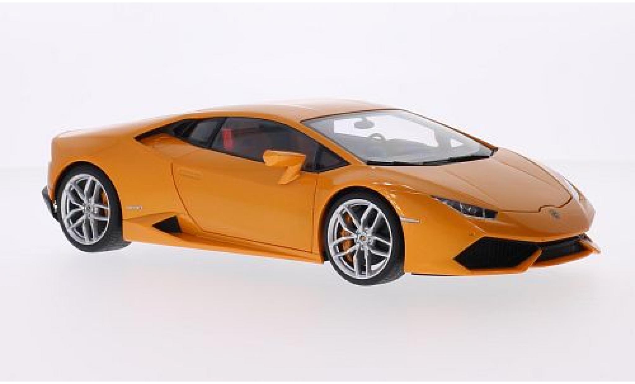 Lamborghini Huracan 1/18 AUTOart LP610-4 metallic orange 2014 diecast model cars