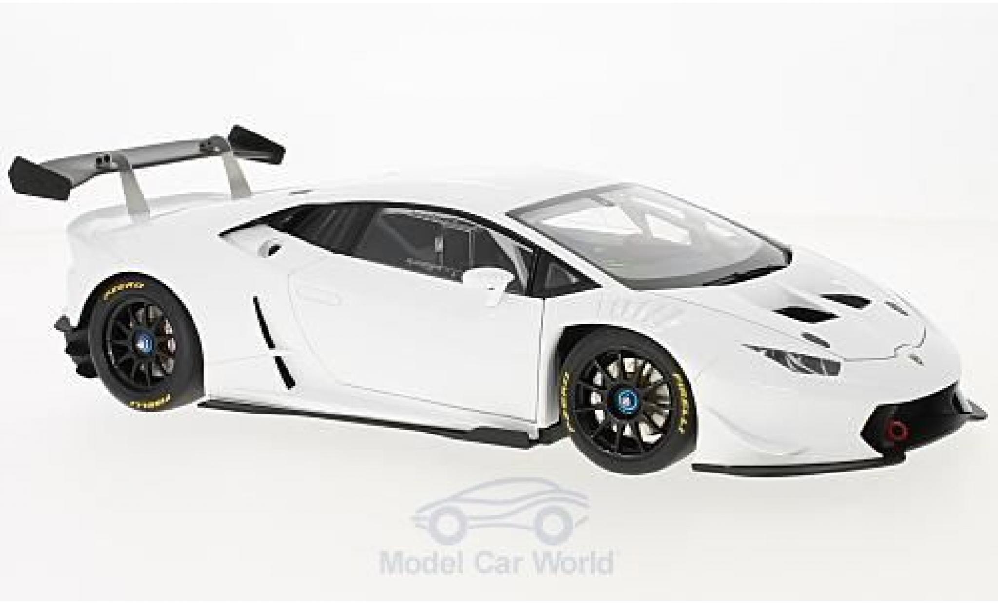 Lamborghini Huracan 1/18 AUTOart Super Trofeo white 2016 diecast model cars