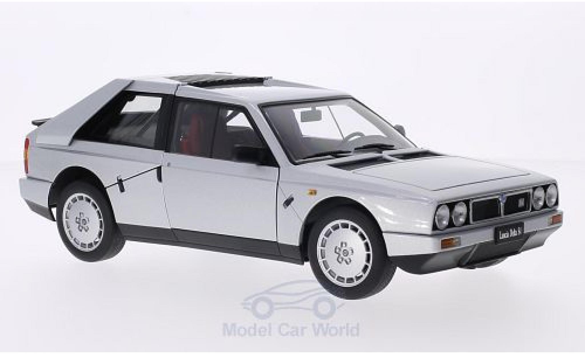 Lancia Delta S4 1/18 AUTOart S4 metallic grey 1985 diecast model cars