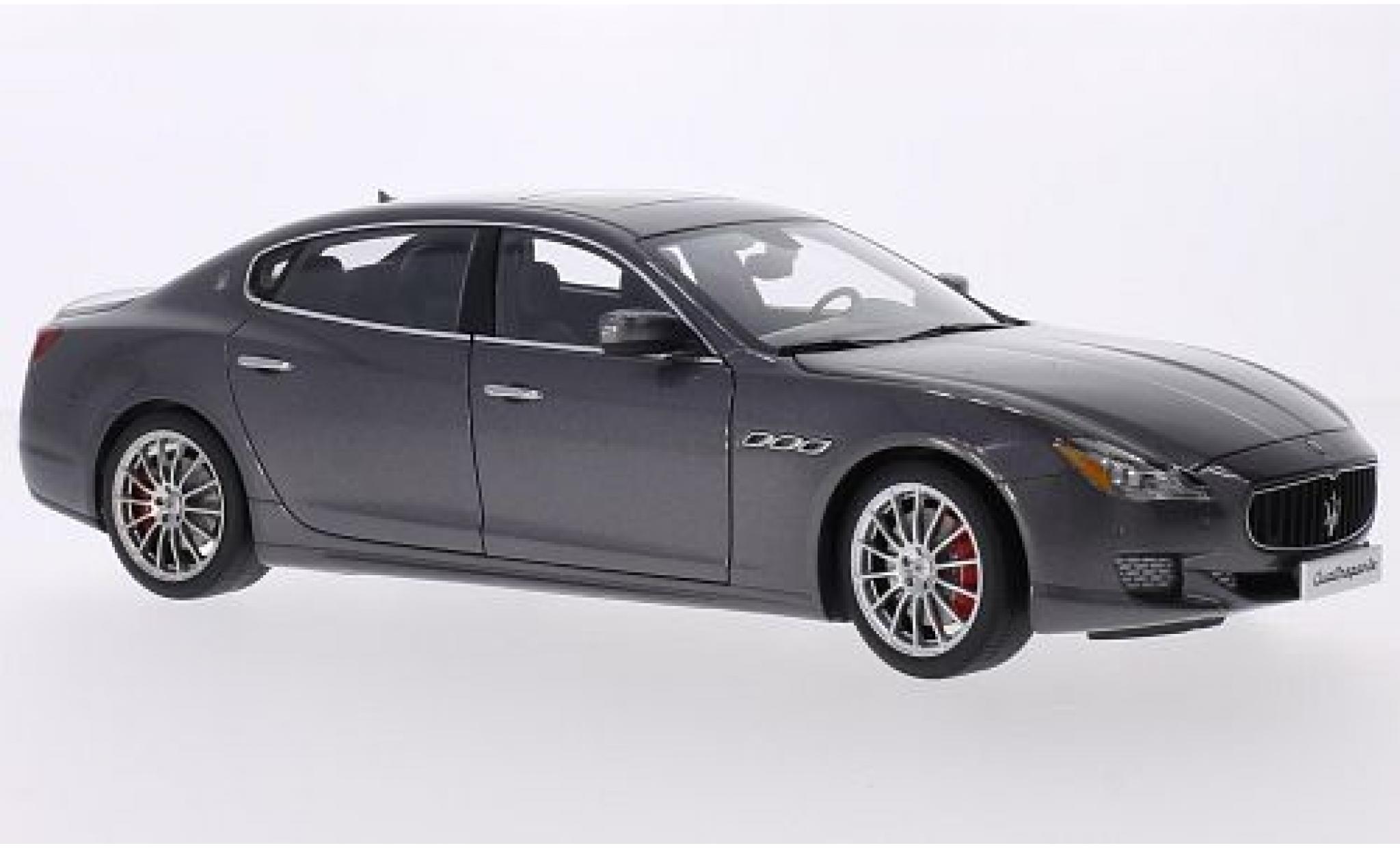 Maserati Quattroporte 1/18 AUTOart GTS metallic grey 2015 diecast model cars