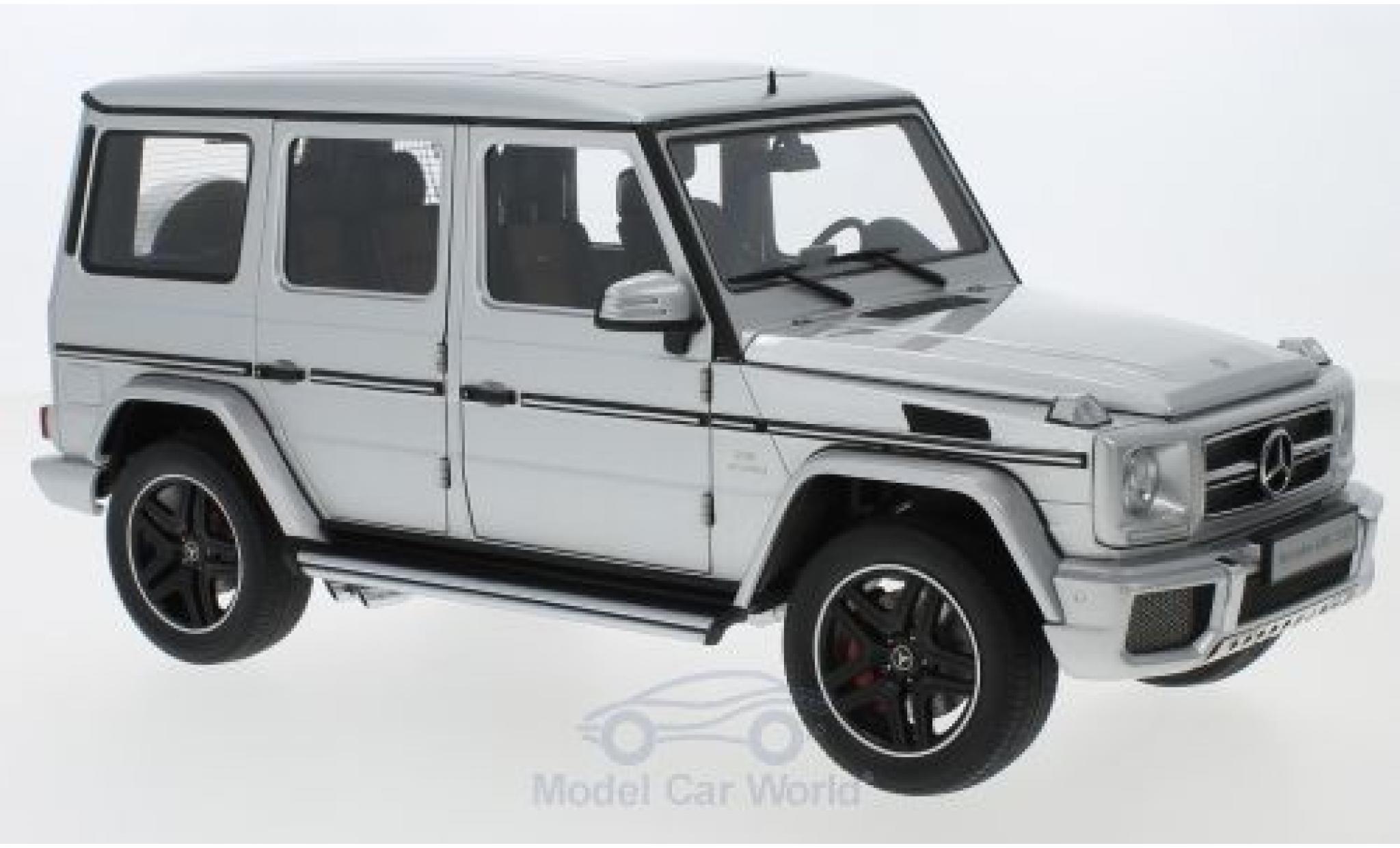 Mercedes Classe G 1/18 AUTOart AMG G63 grey 2017 diecast model cars
