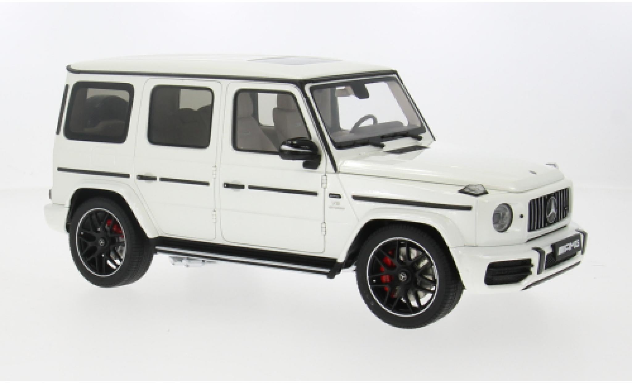 Mercedes Classe G 1/18 AUTOart AMG G63 white 2019 1:18 diecast model cars