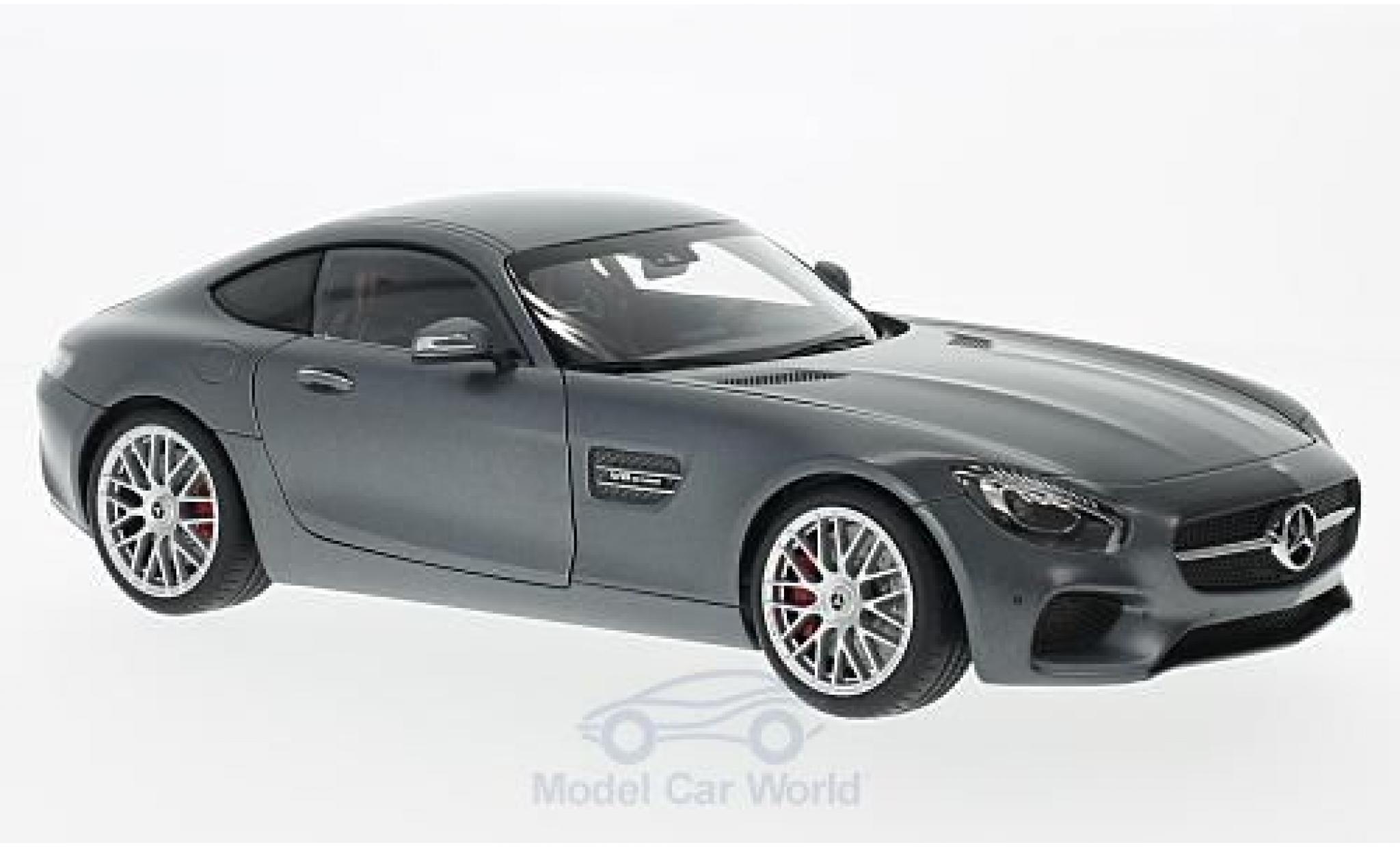Mercedes AMG GT 1/18 AUTOart -S matt-grey 2015 diecast model cars