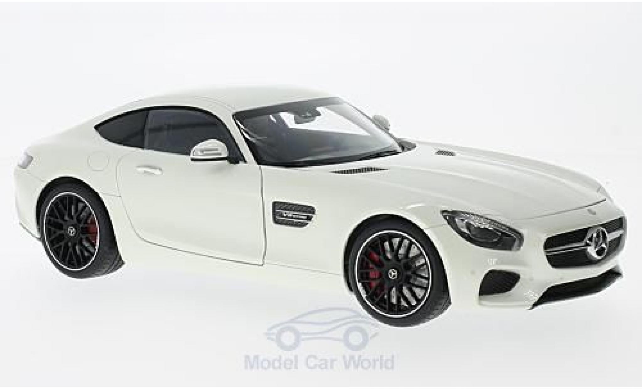 Mercedes AMG GT 1/18 AUTOart -S white 2015 diecast model cars