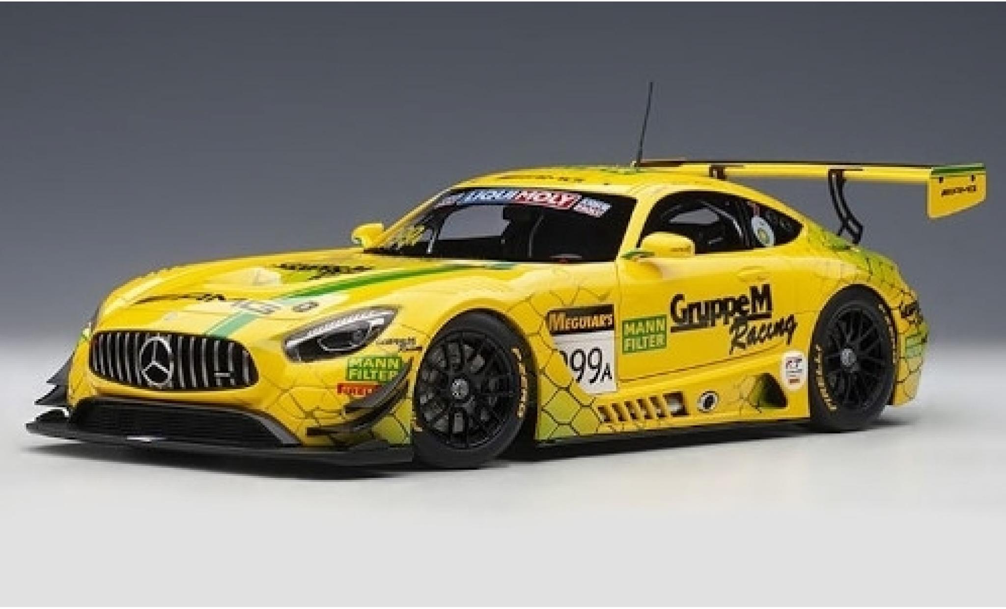 Mercedes AMG GT 1/18 AUTOart 3 No.999A Gruppe M Racing 12h Bathurst 2019 M.Buhk/R.Marciello/M.G&ouml;tz diecast model cars