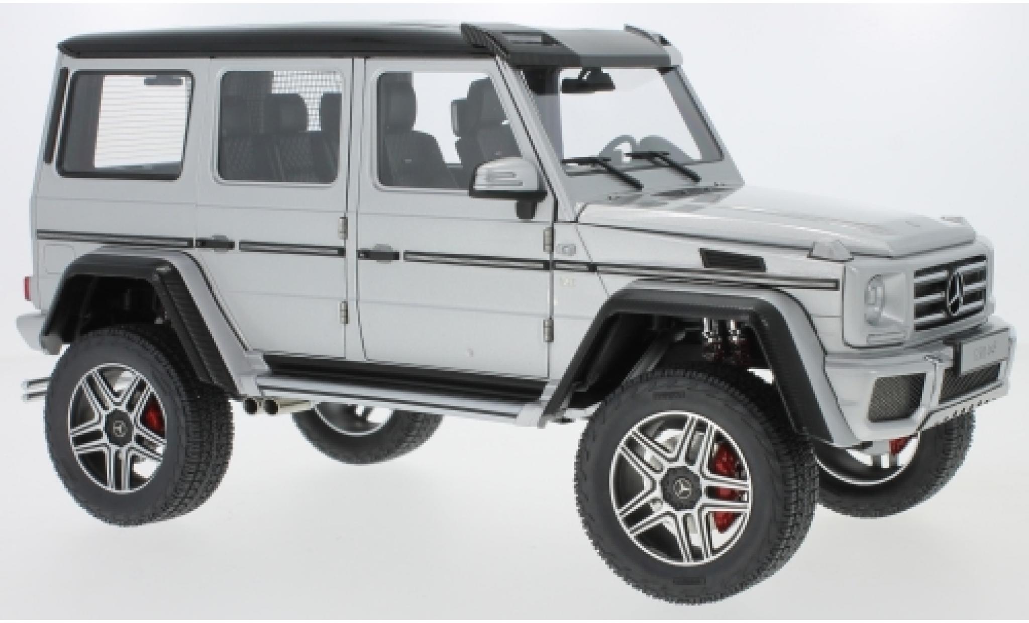 Mercedes Classe G 1/18 AUTOart G500 4x4 grey 2016 diecast model cars
